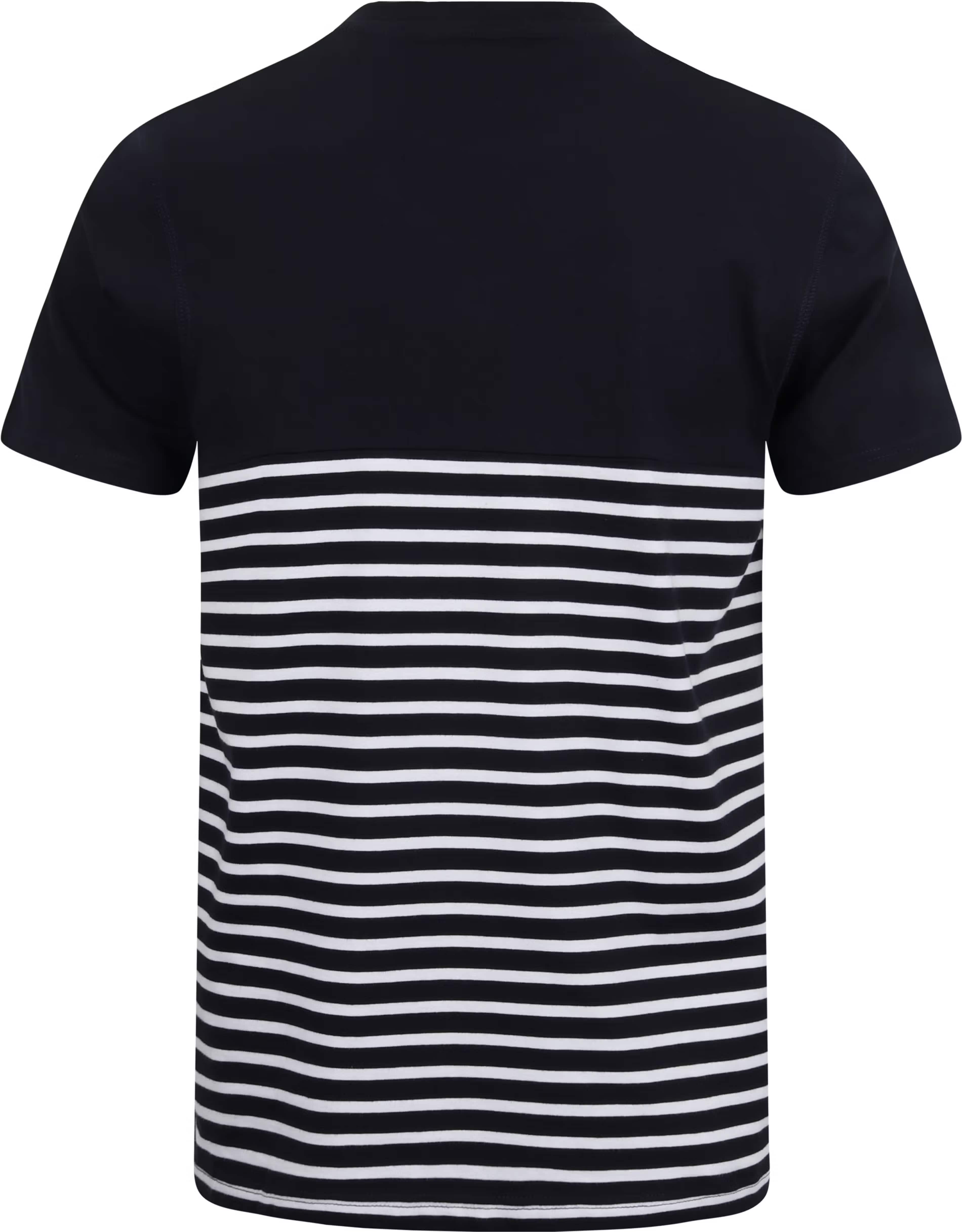 Breton T-shirt, kurzärmelig
