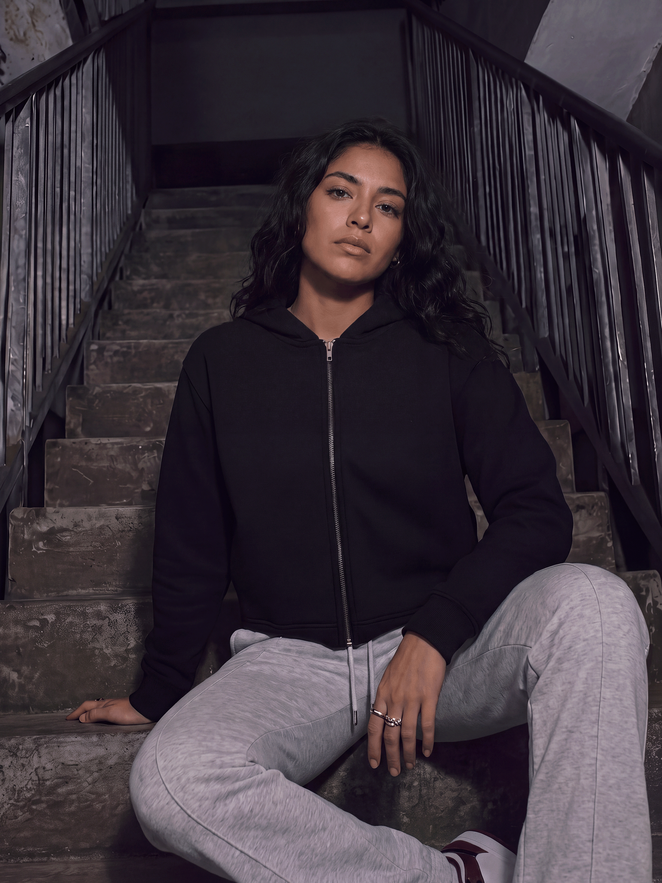 Women's Cropped Hoodie
