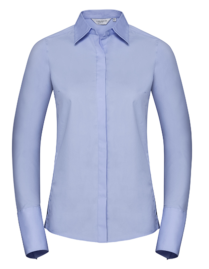 Ladies' Long Sleeve Fitted Ultimate Stretch Shirt