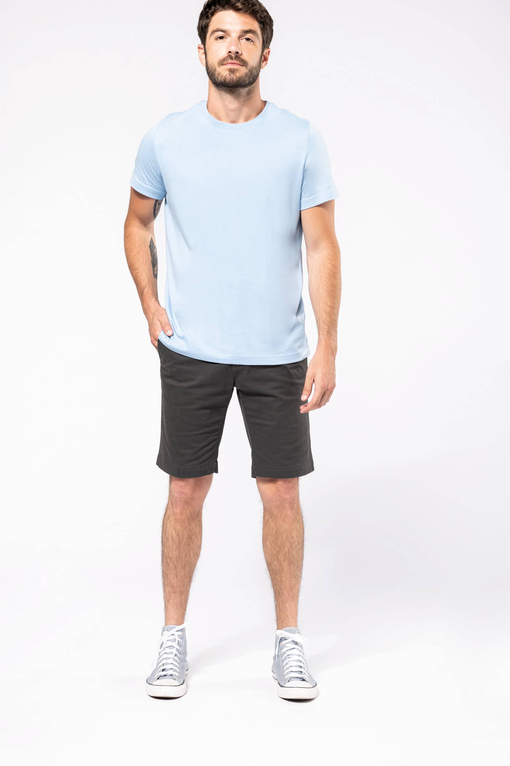 Chino-Bermuda-Shorts für Herren