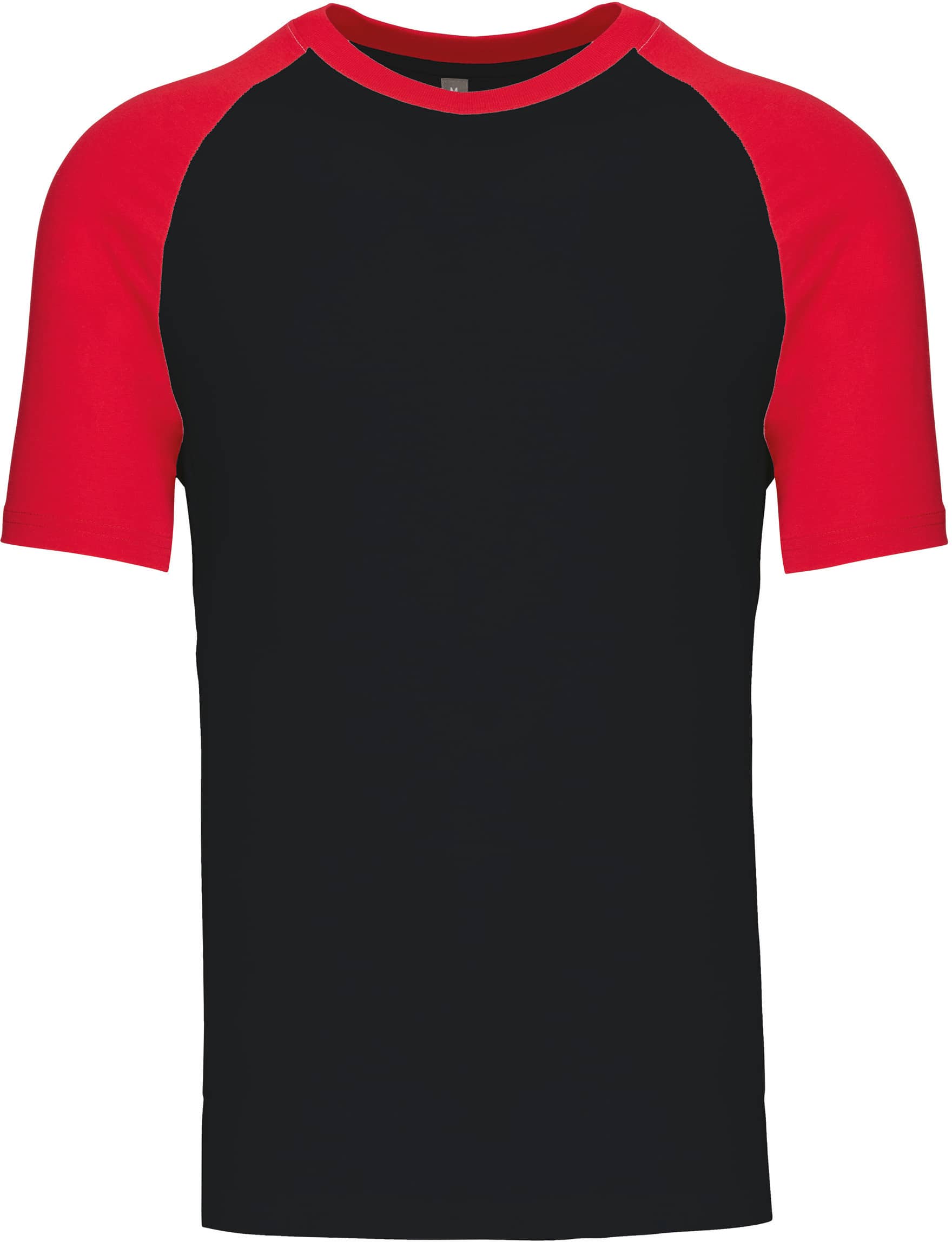 Baseball-Shirt, zweifarbig
