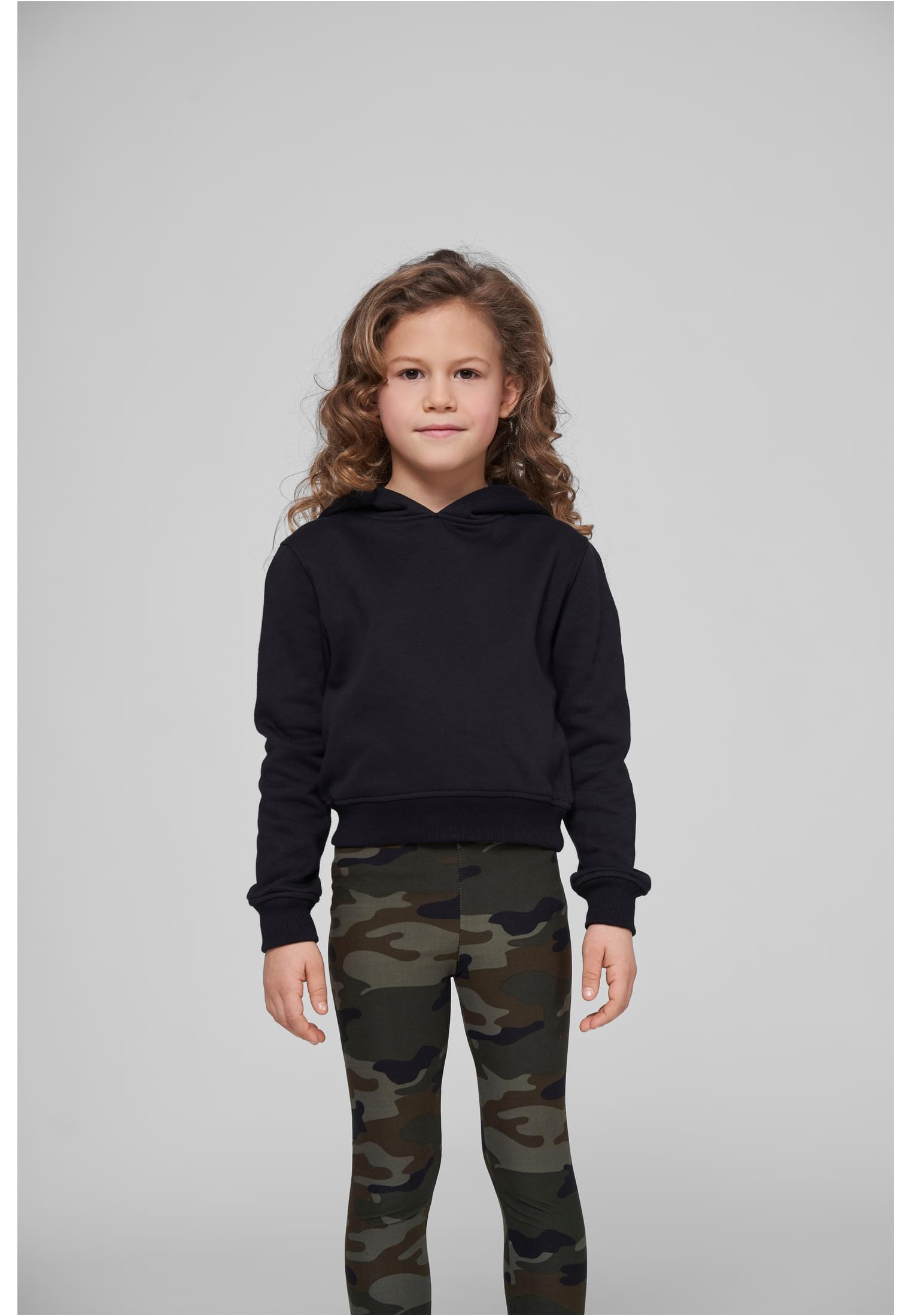 Girls Cropped Sweat Hoody