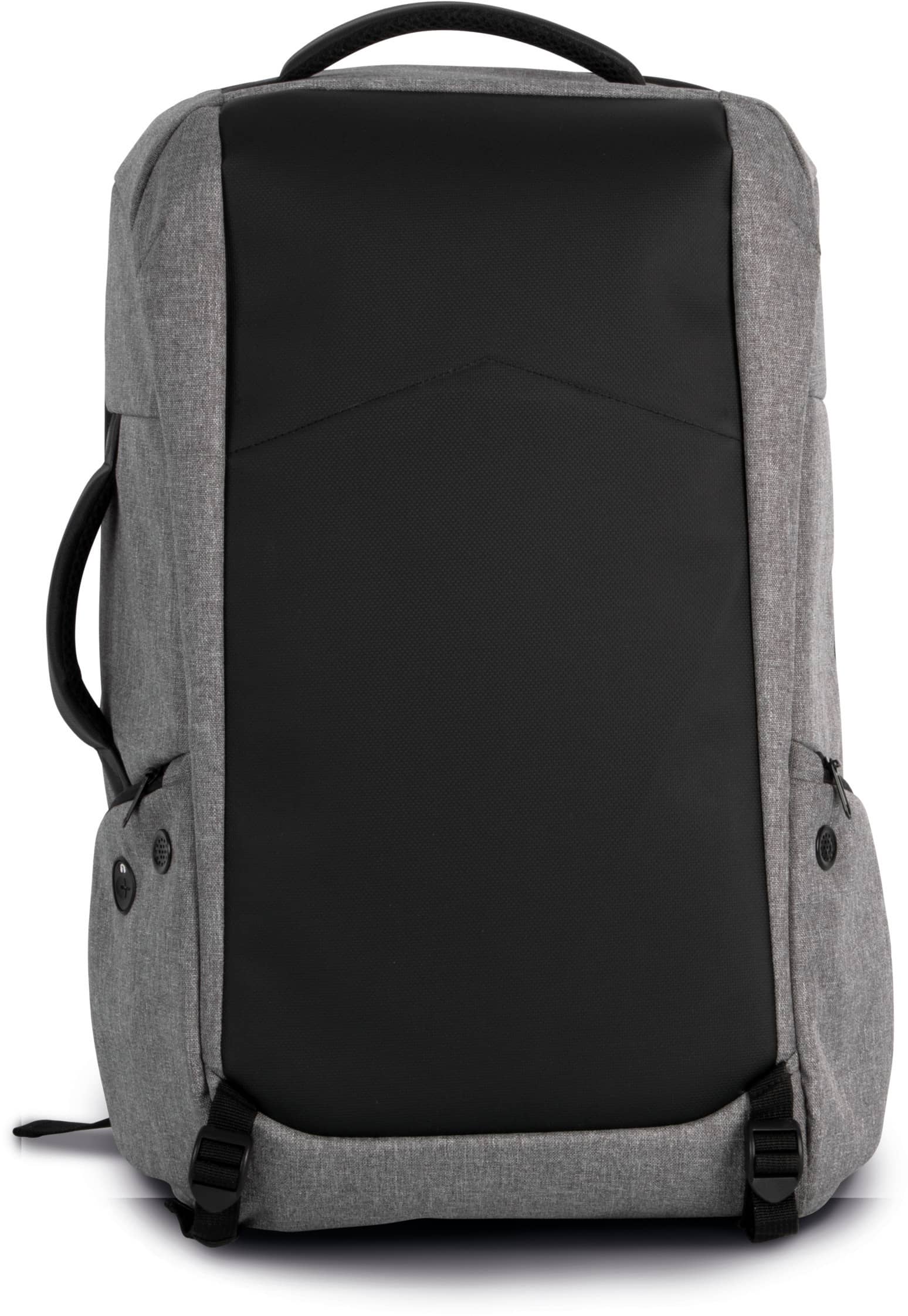 Diebstahlschutz-Rucksack aus Polyester.