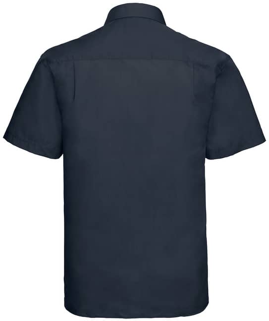 Men's Short Sleeve Classic Polycotton Poplin Shirt