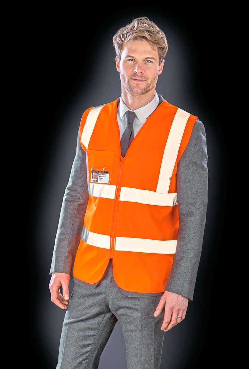 Zip I.D. Safety Tabard