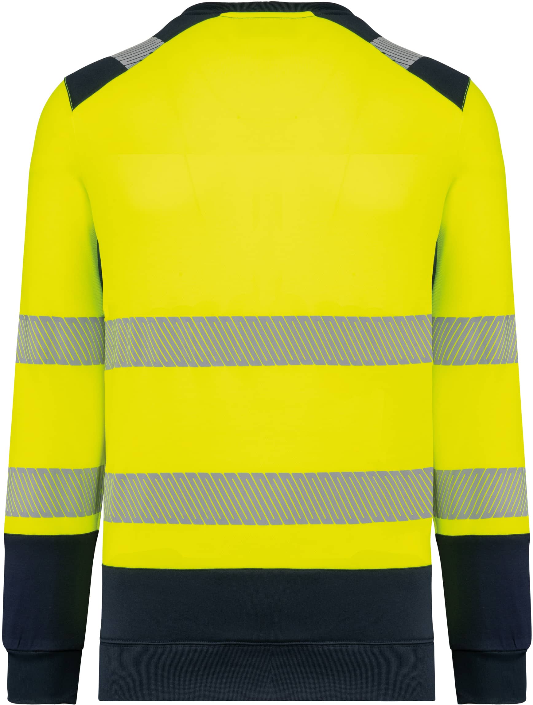 Recyceltes Sicherheitssweatshirt Rundhalsausschnitt