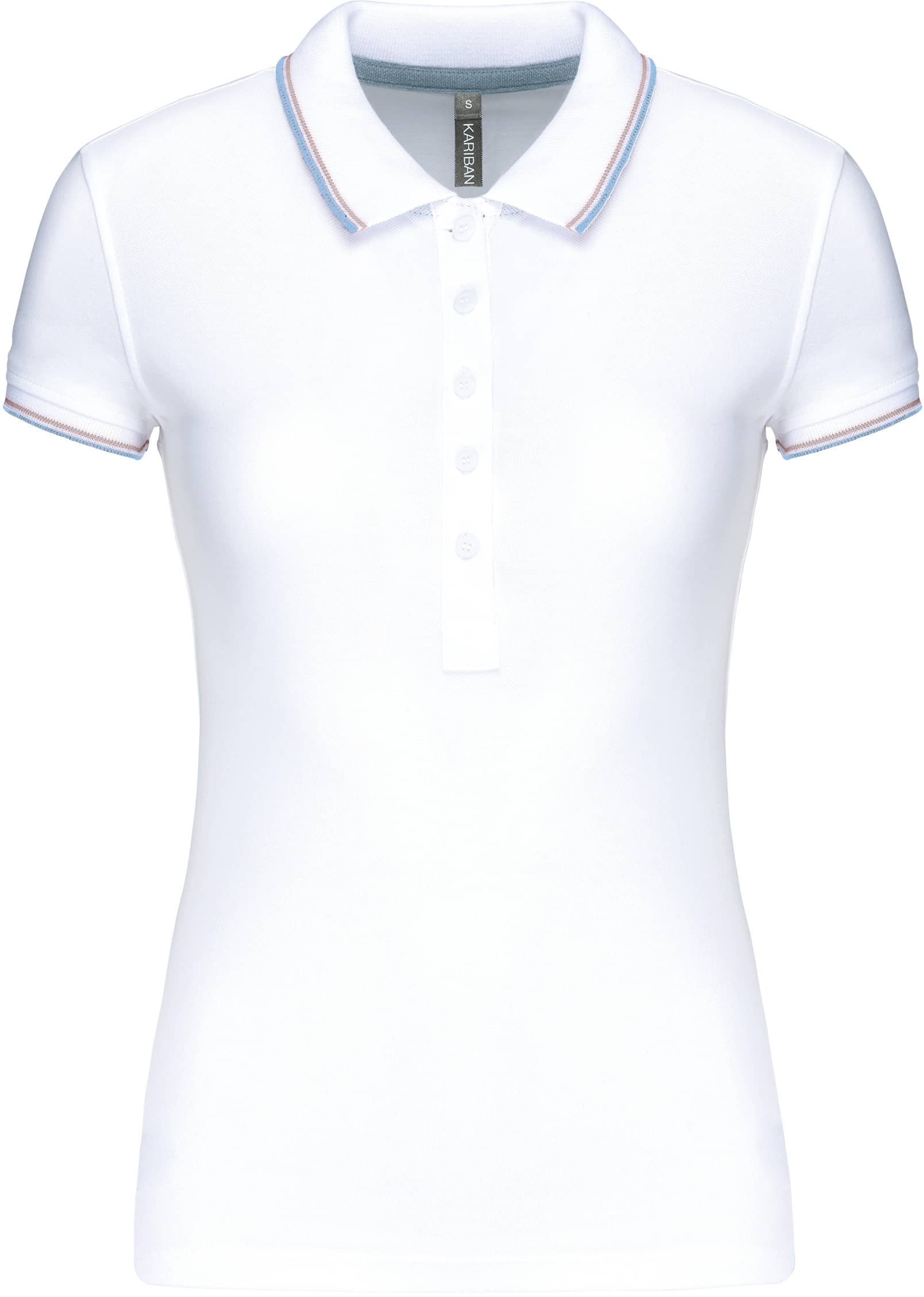 Damen Piqué Poloshirt Kurzarm