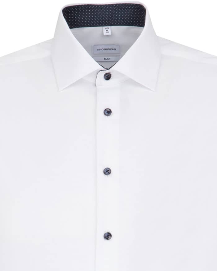 Men´s Shirt Poplin Slim Fit Long Sleeve