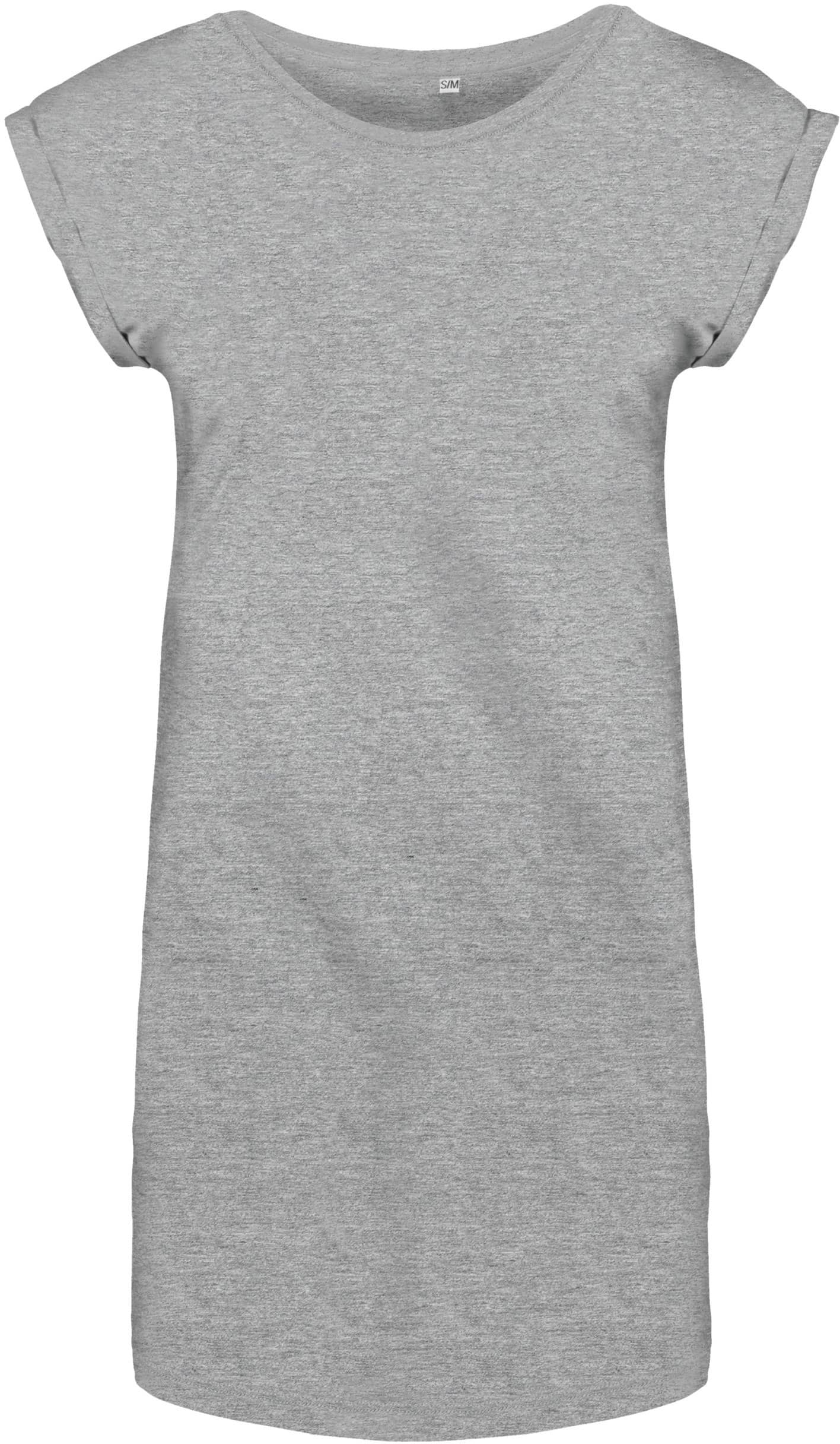 Langes T-Shirt Kleid für Damen