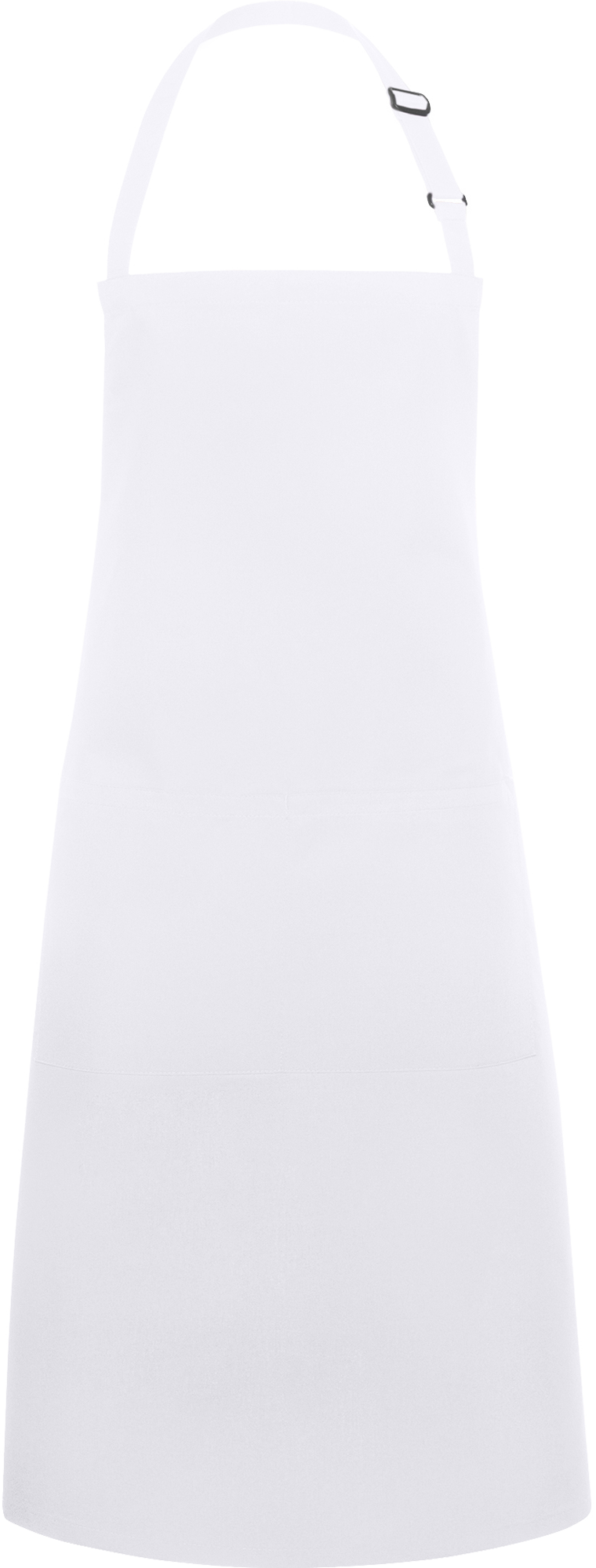 Latzschürze Basic mit Tasche und Schnalle