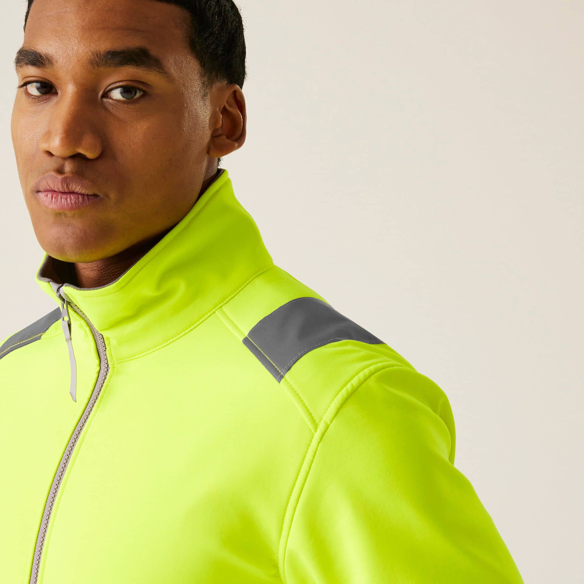 Pro Contract Hi-Vis Ablaze 2L Softshell Jacket