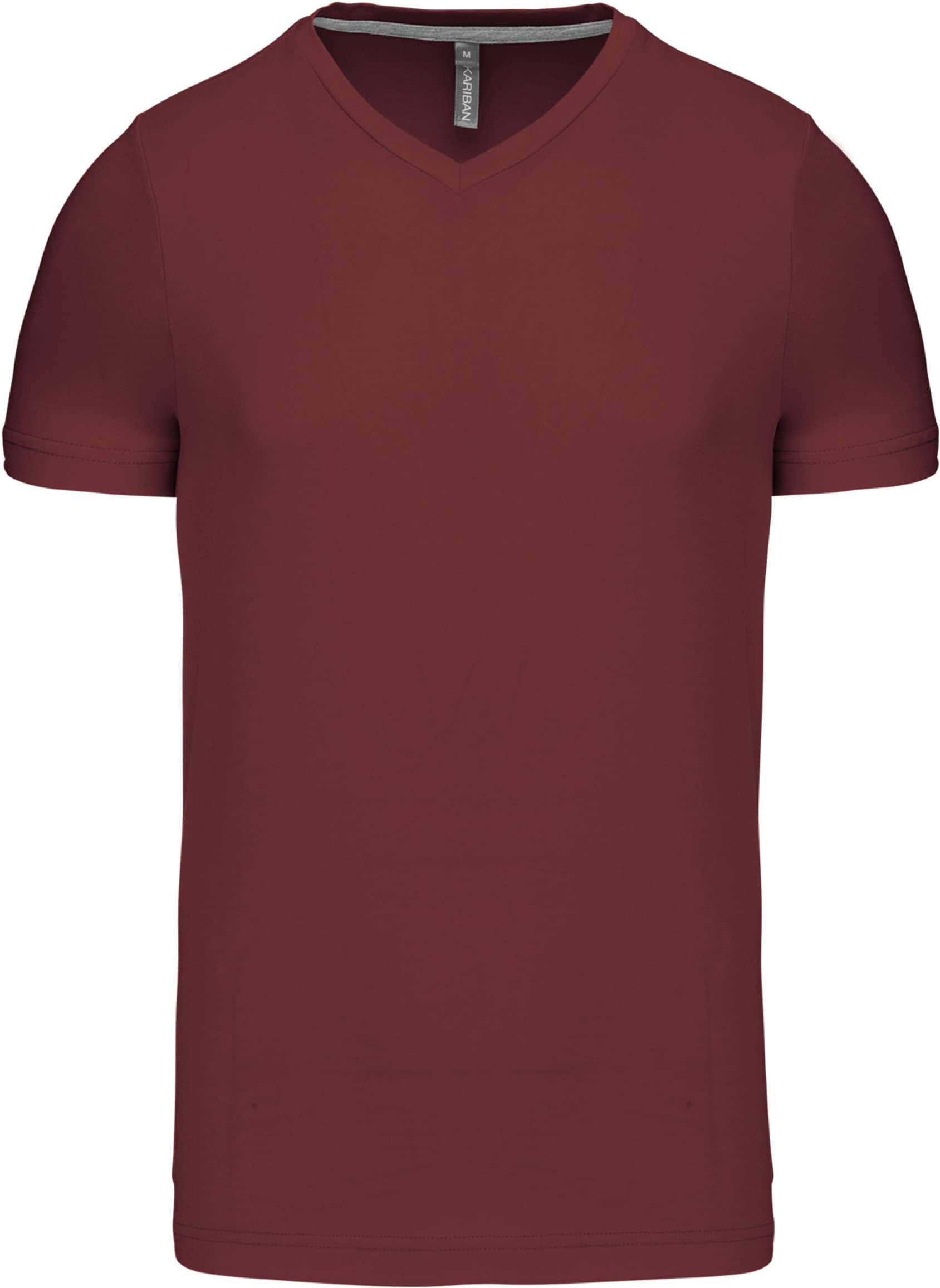 Men`s Short-sleeved V-Neck T-Shirt