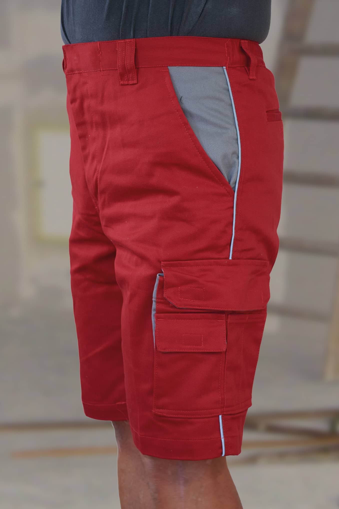 Contrast Work Shorts