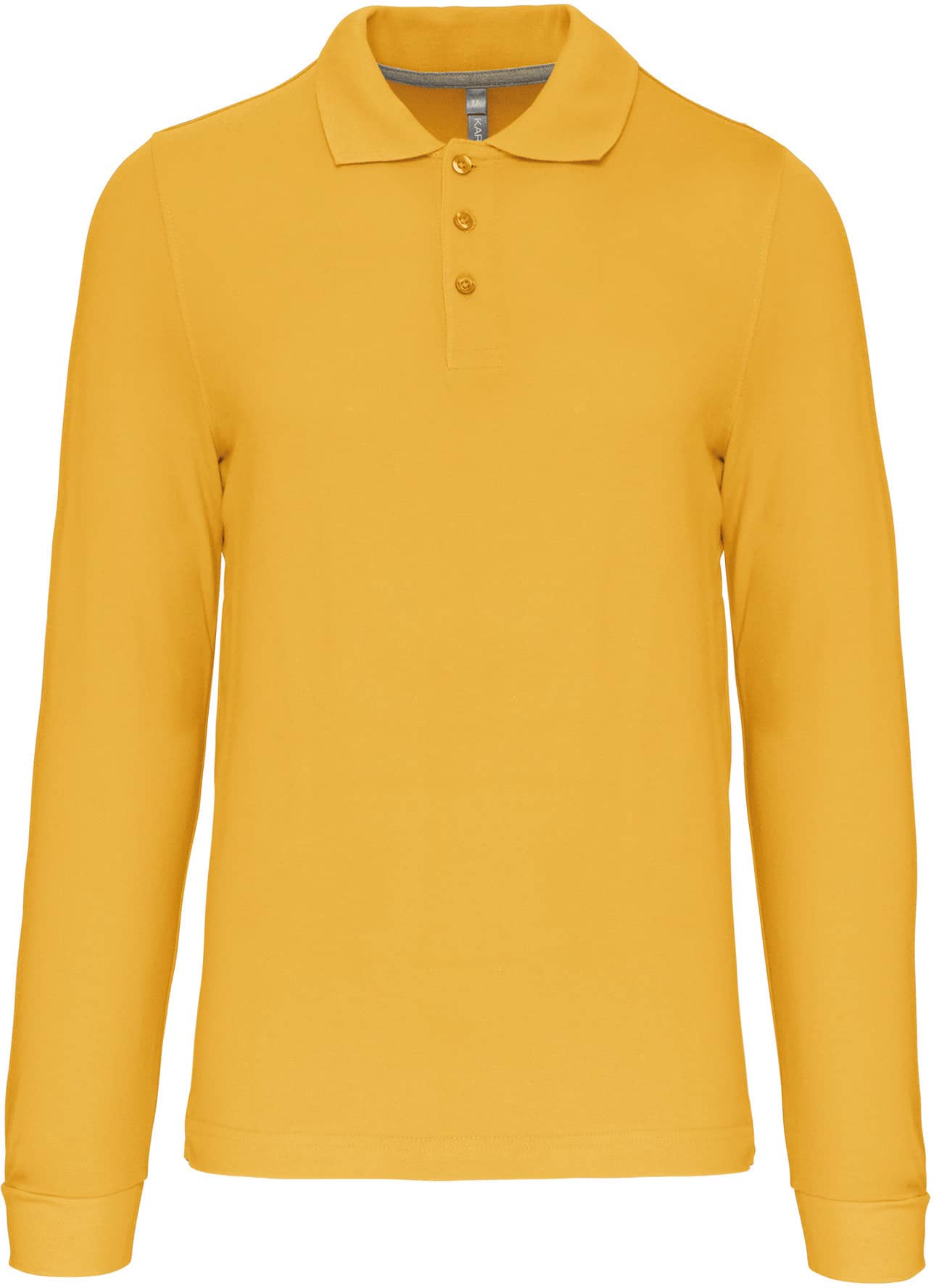 Herren Langarm Poloshirt