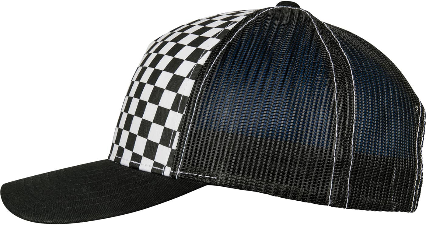 Checkerboard Retro Trucker