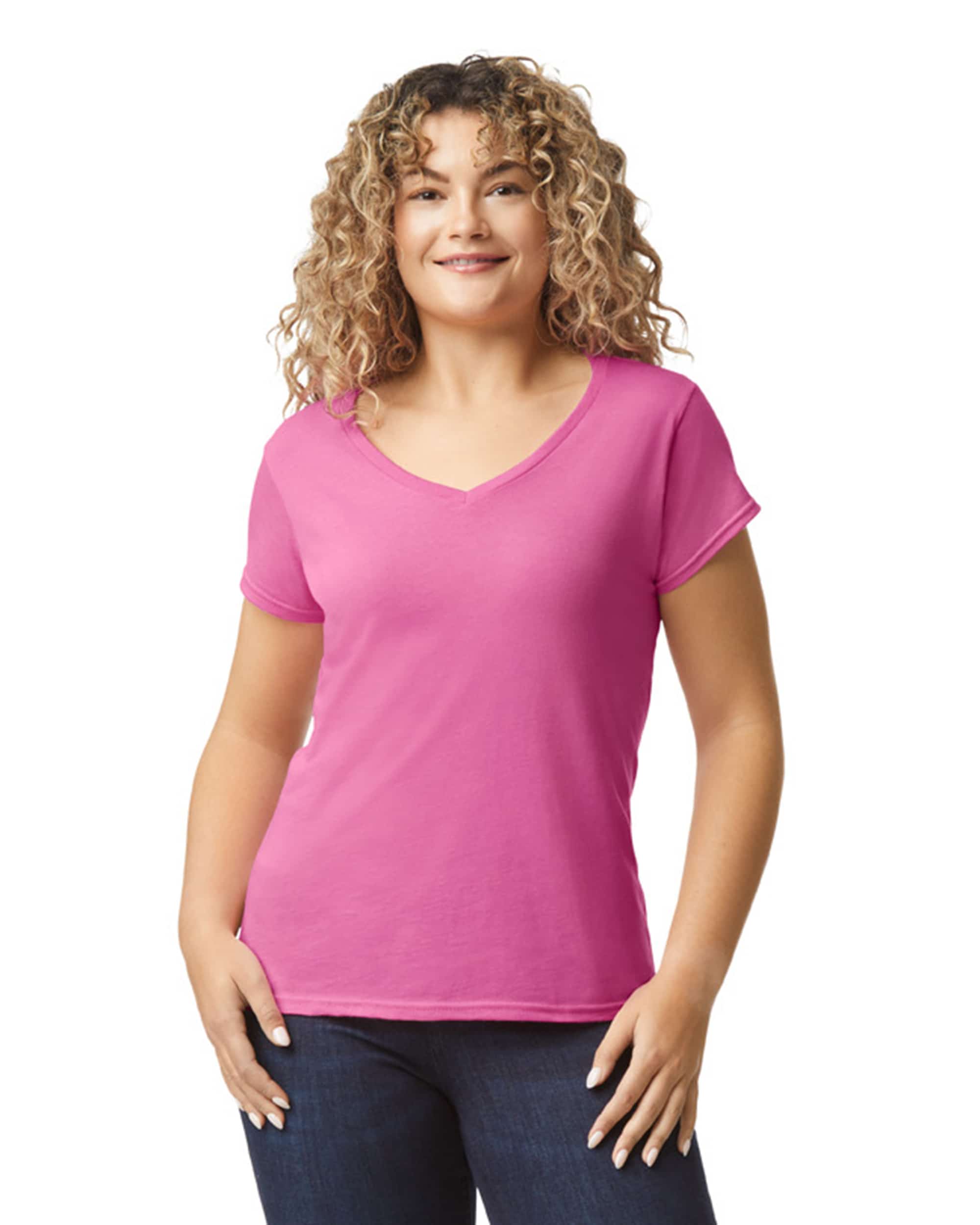 Softstyle® Women´s V-Neck T-Shirt