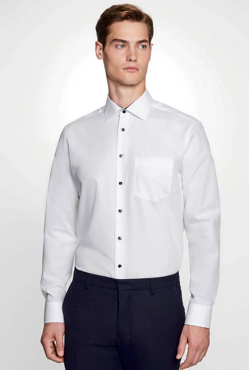Men´s Shirt Poplin Regular Fit Long Sleeve