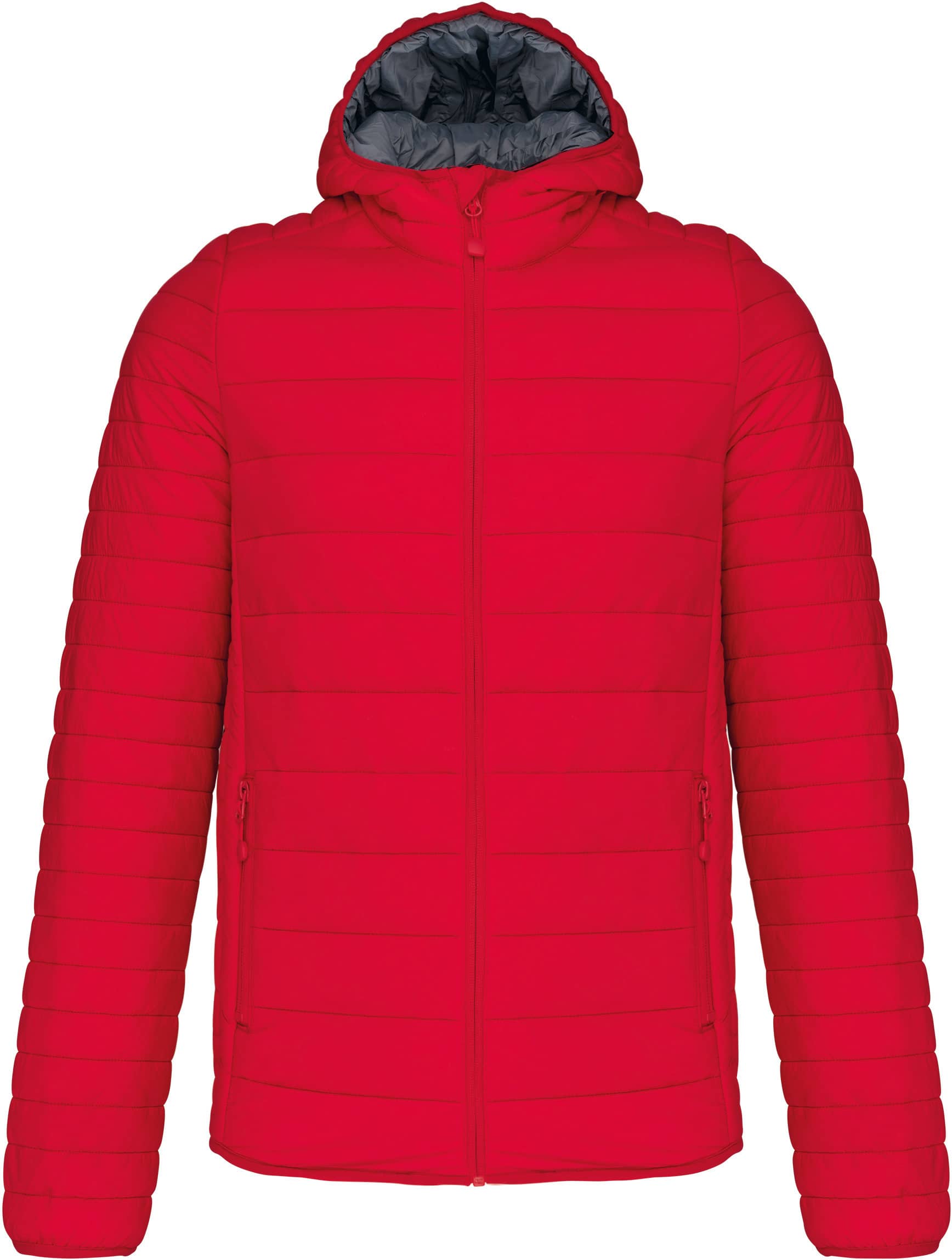 Leichte Herren-Steppjacke mit Kapuze