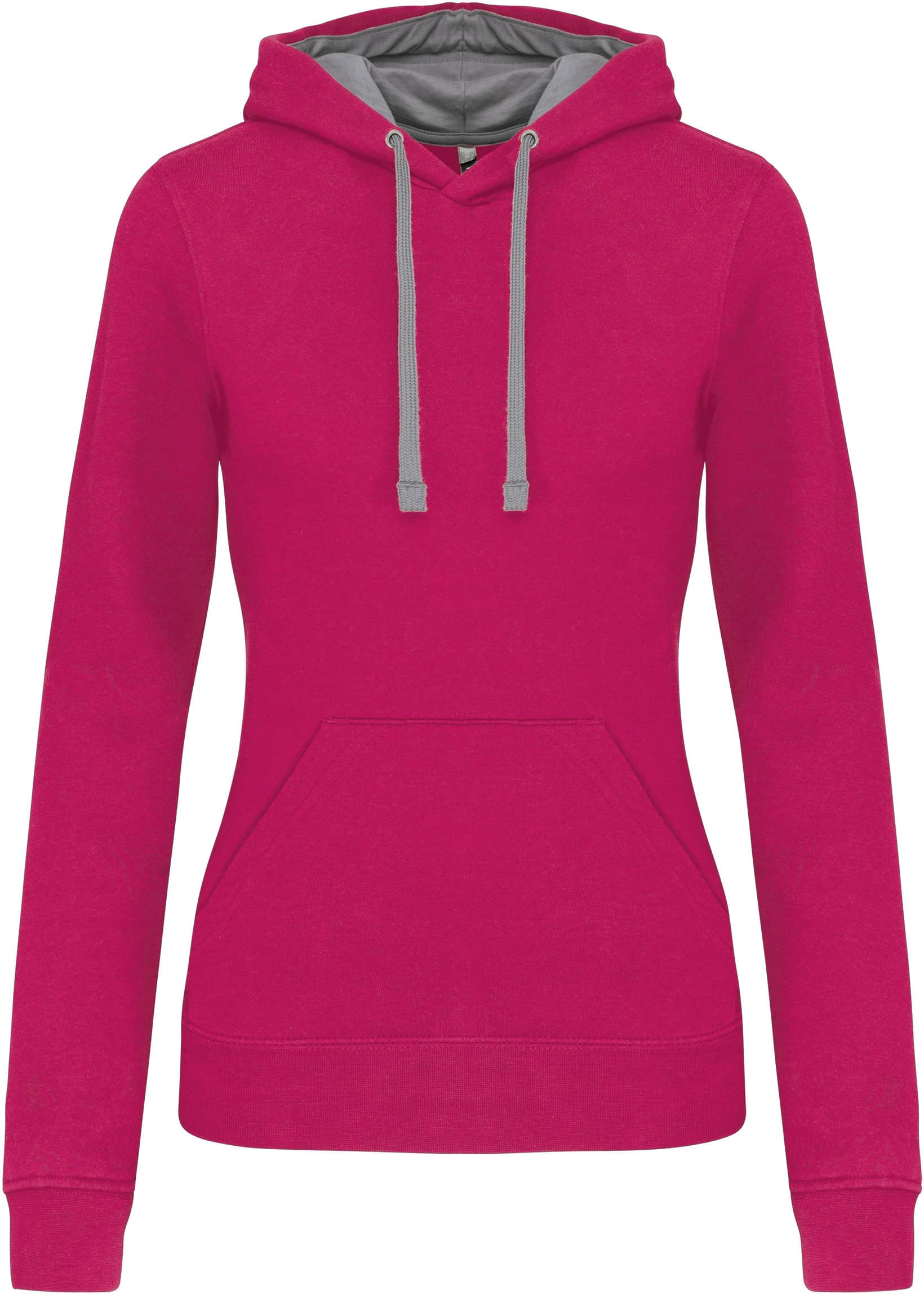 Damen-Kapuzensweatshirt bicolor
