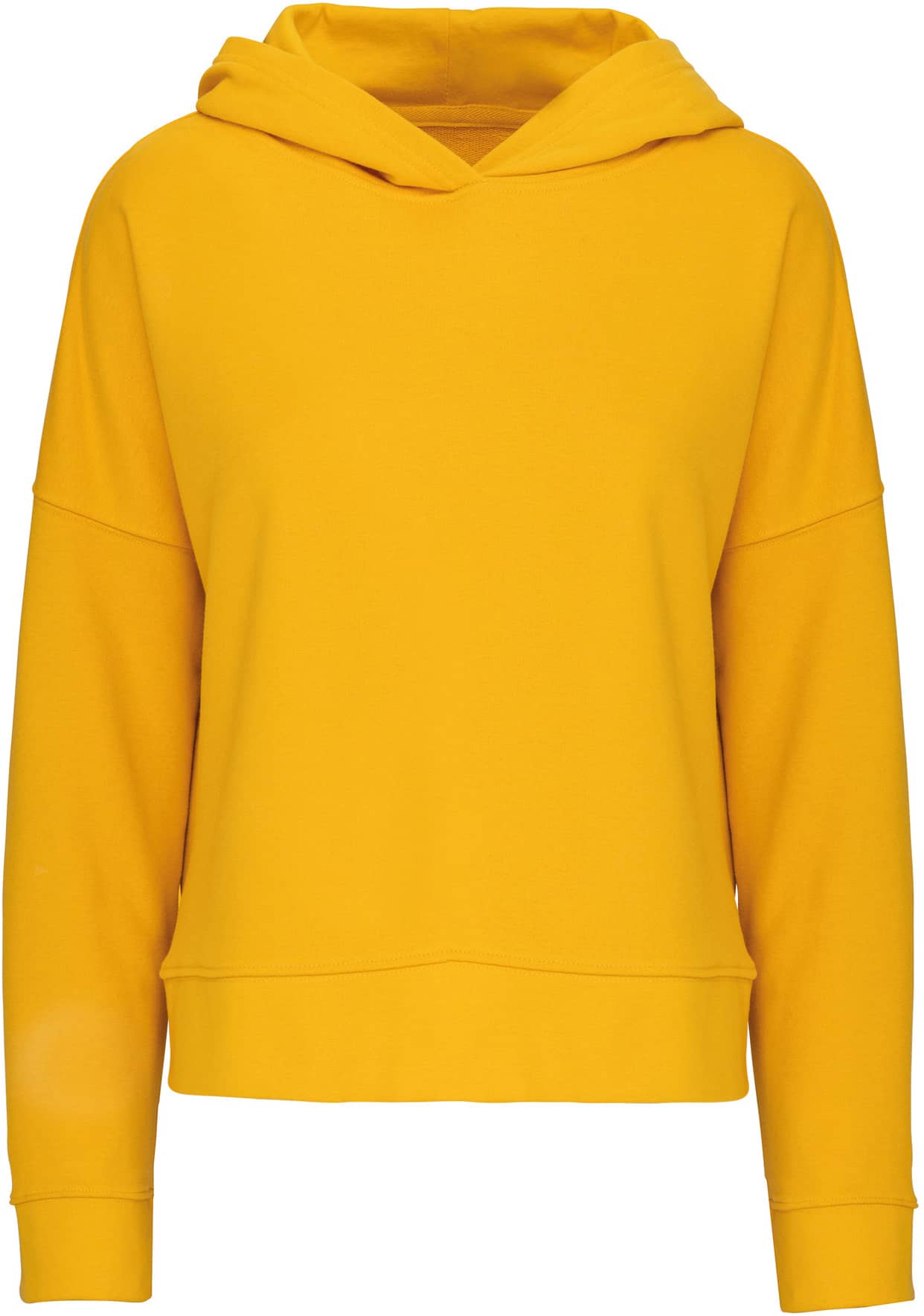 Bio-Damen-Sweatshirt Lounge mit Kapuze
