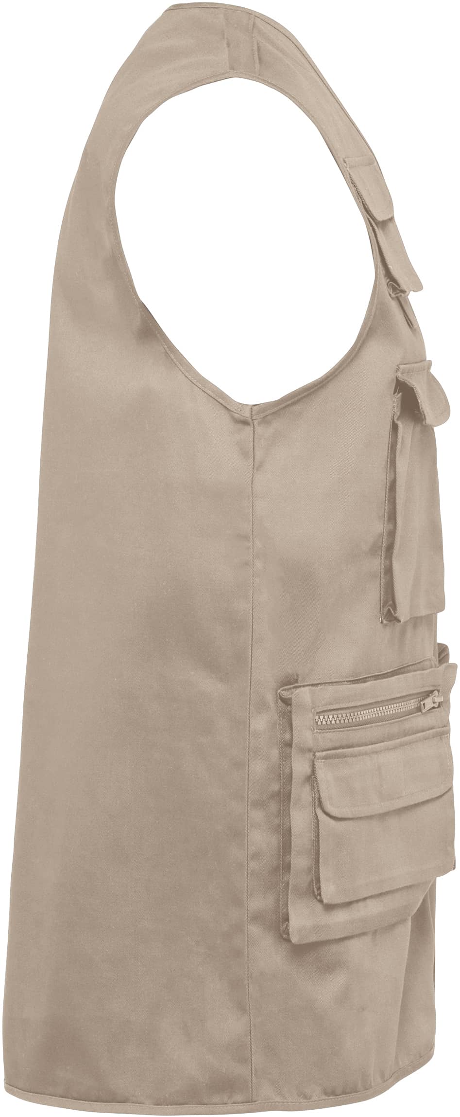 Gefütterte Unisex-Weste aus  Baumwollpolyester 609