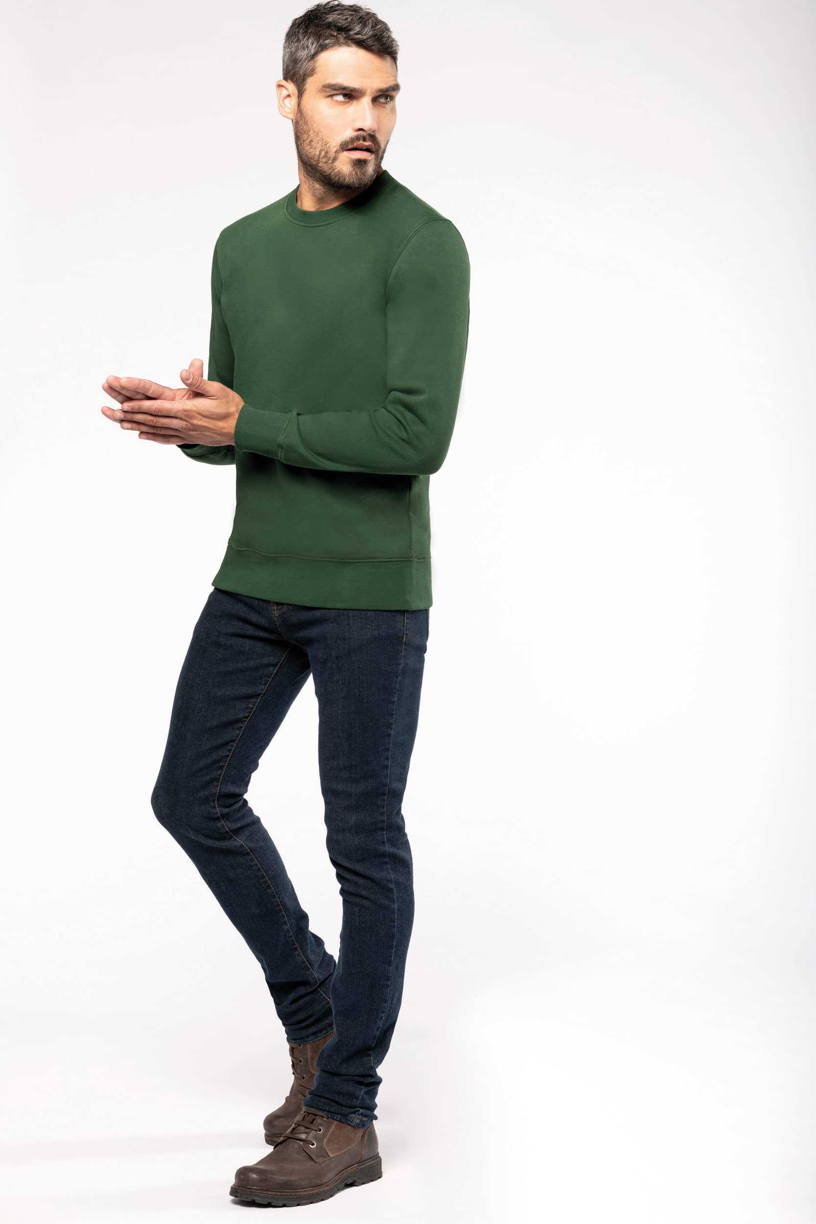 Sweatshirt mit Rundhalsausschnitt