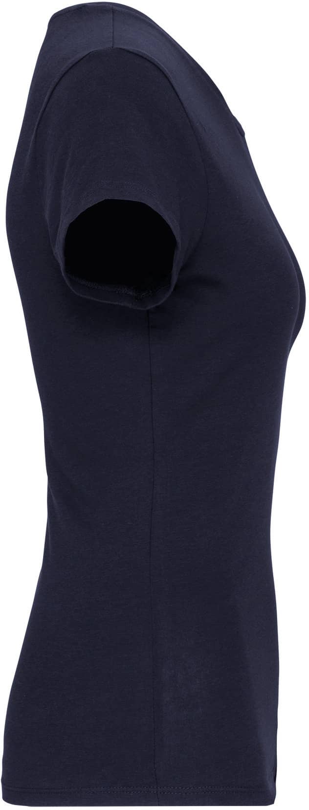 Kurzarm-Damen-T-Shirt mit V-Ausschnitt