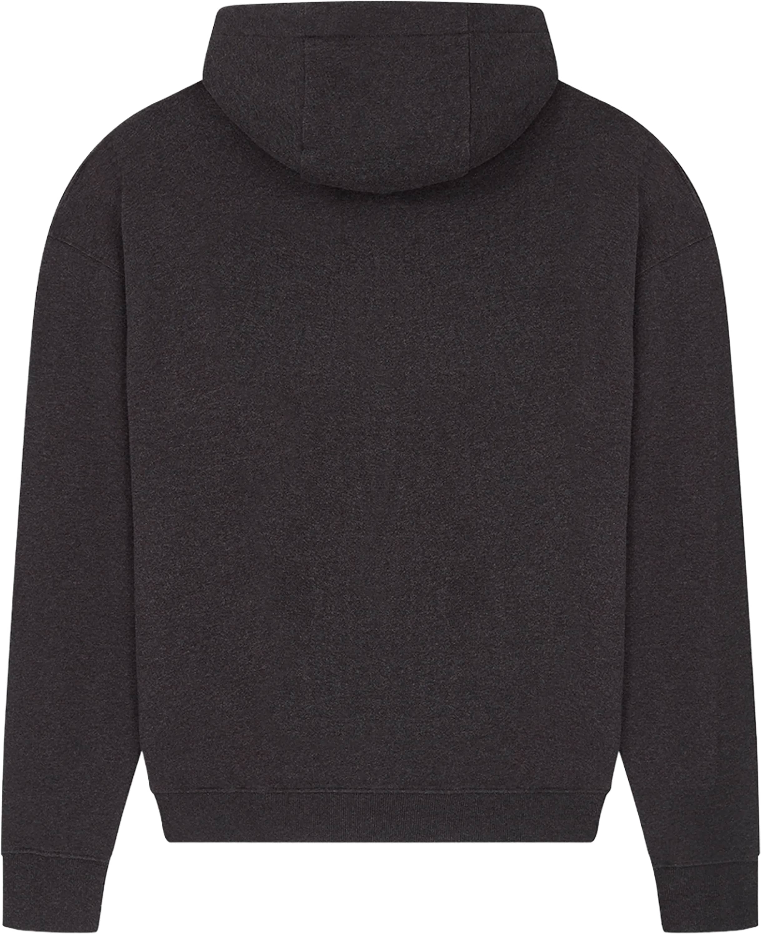 Vegan Leather Panel Hoodie