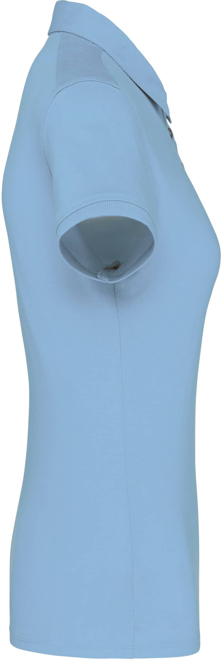 Jersey-Kurzarm-Polohemd für Damen