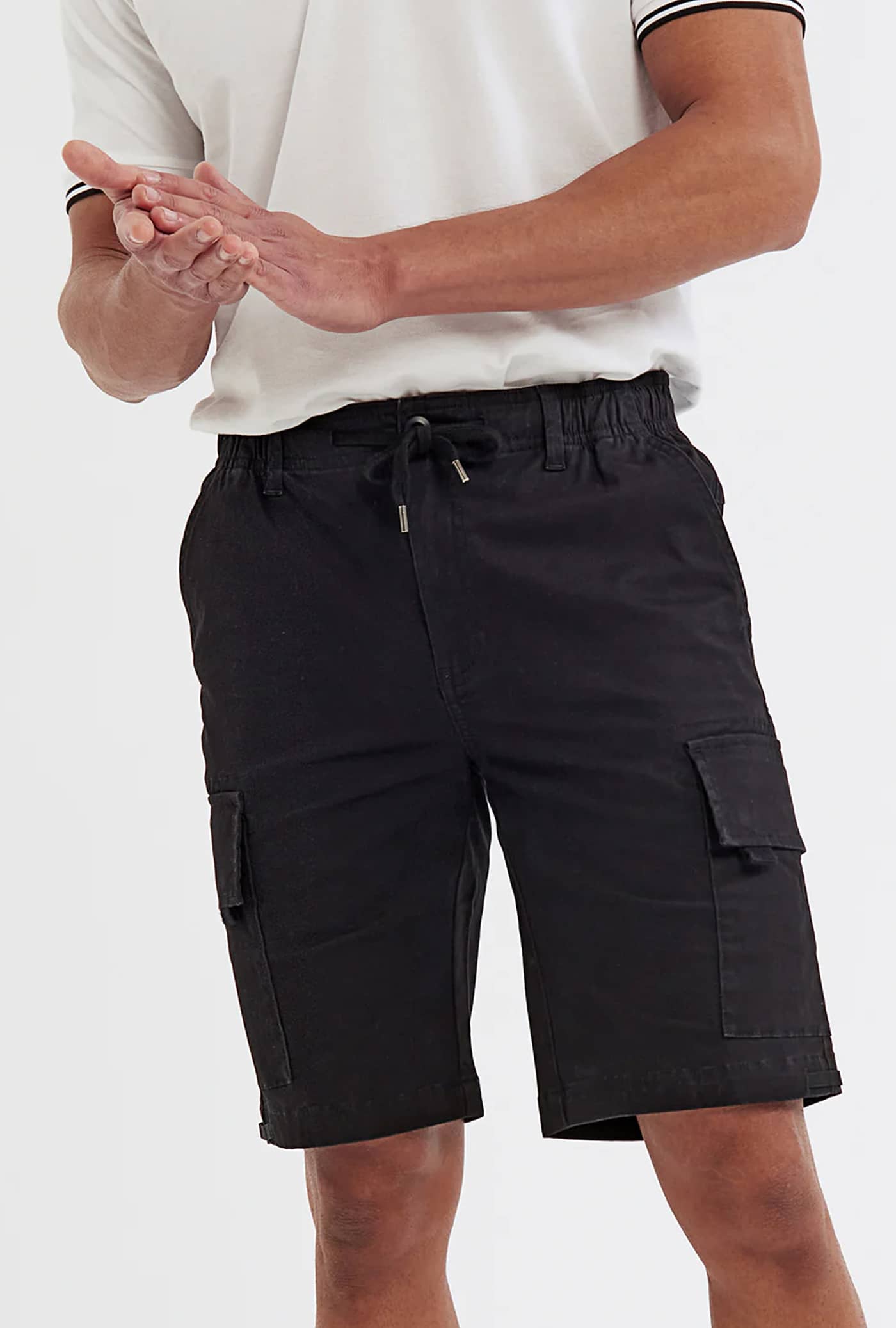 Men´s Drawstring Cargo Utility Shorts