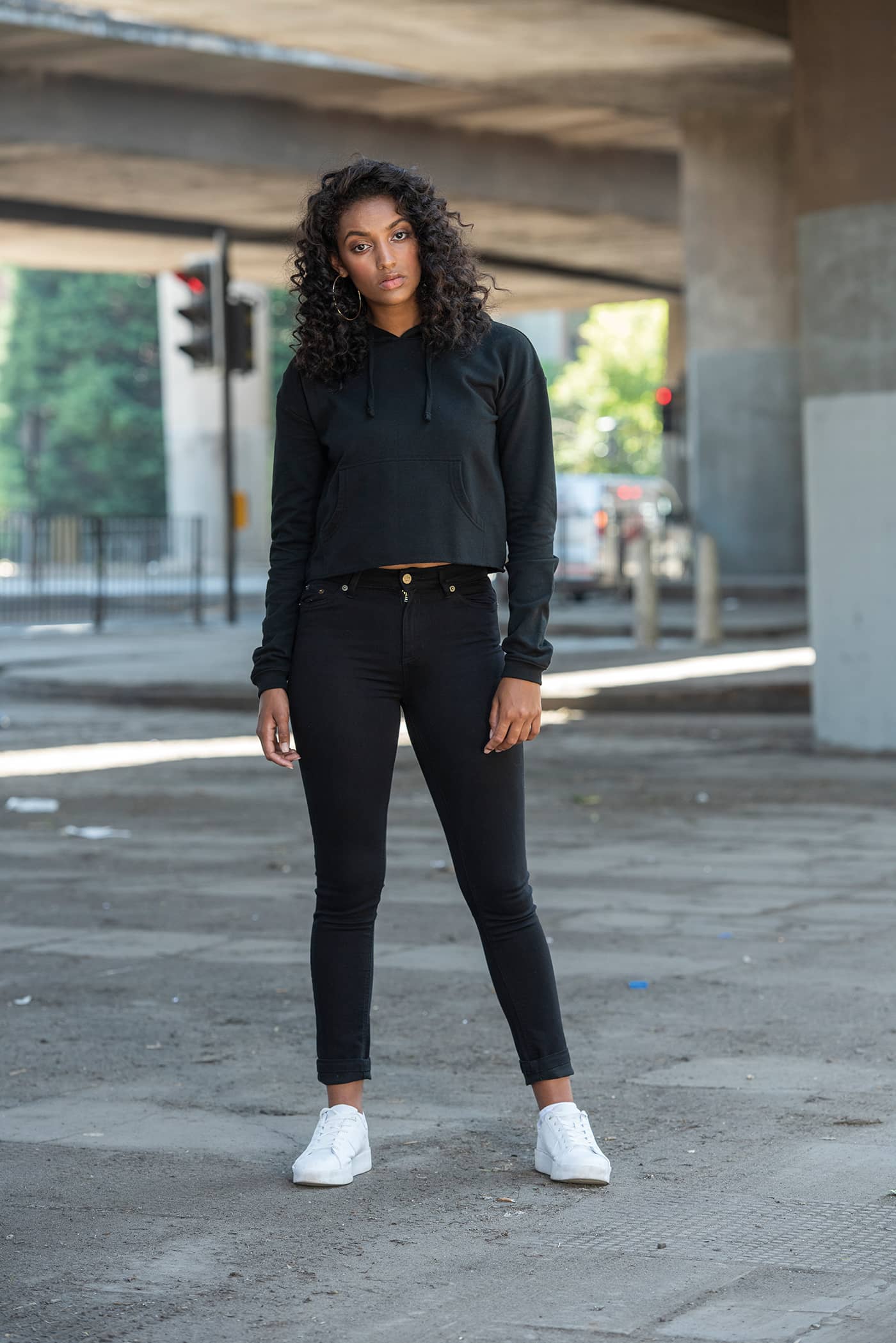 Women´s Cropped Hoodie