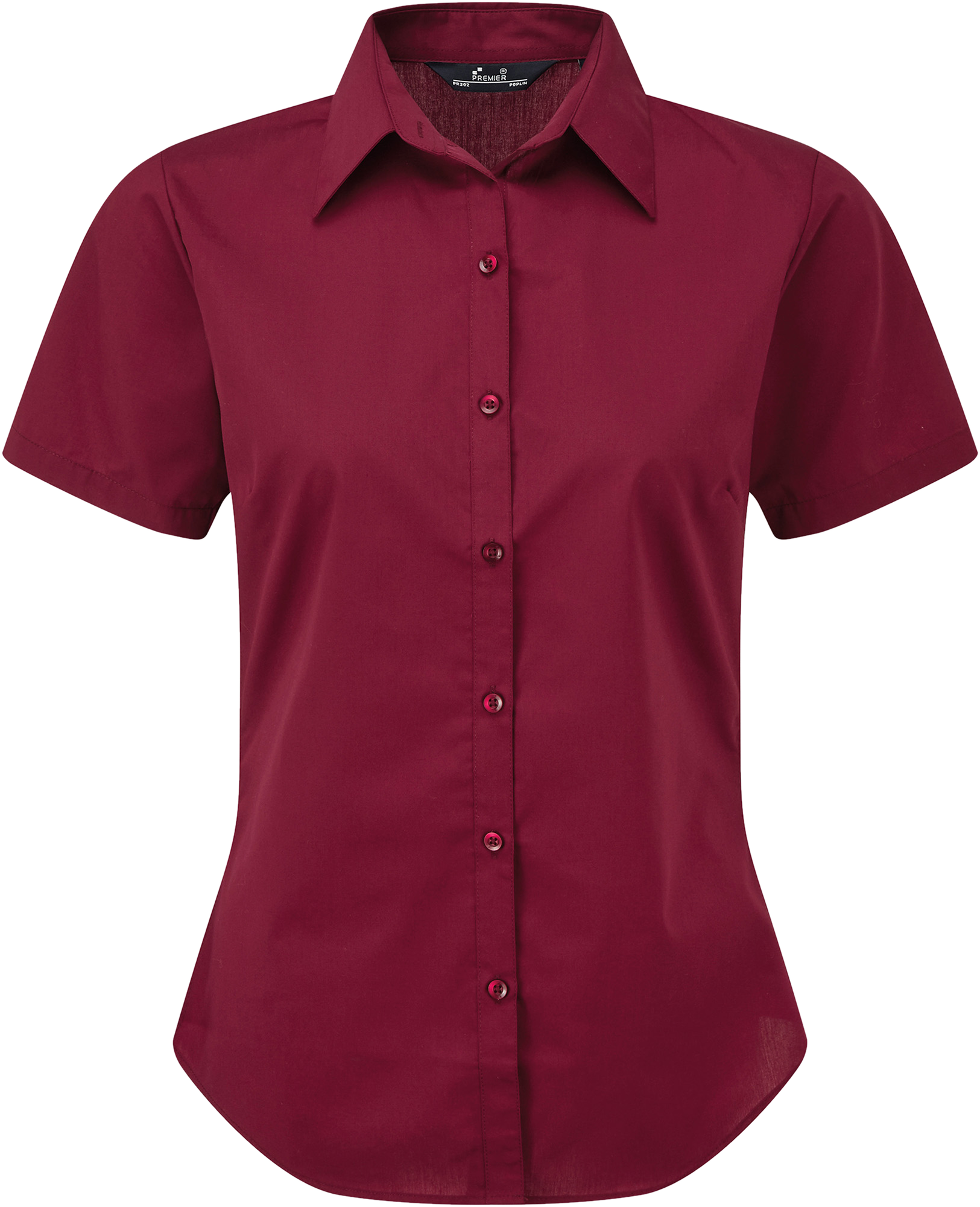 Women´s Poplin Short Sleeve Blouse