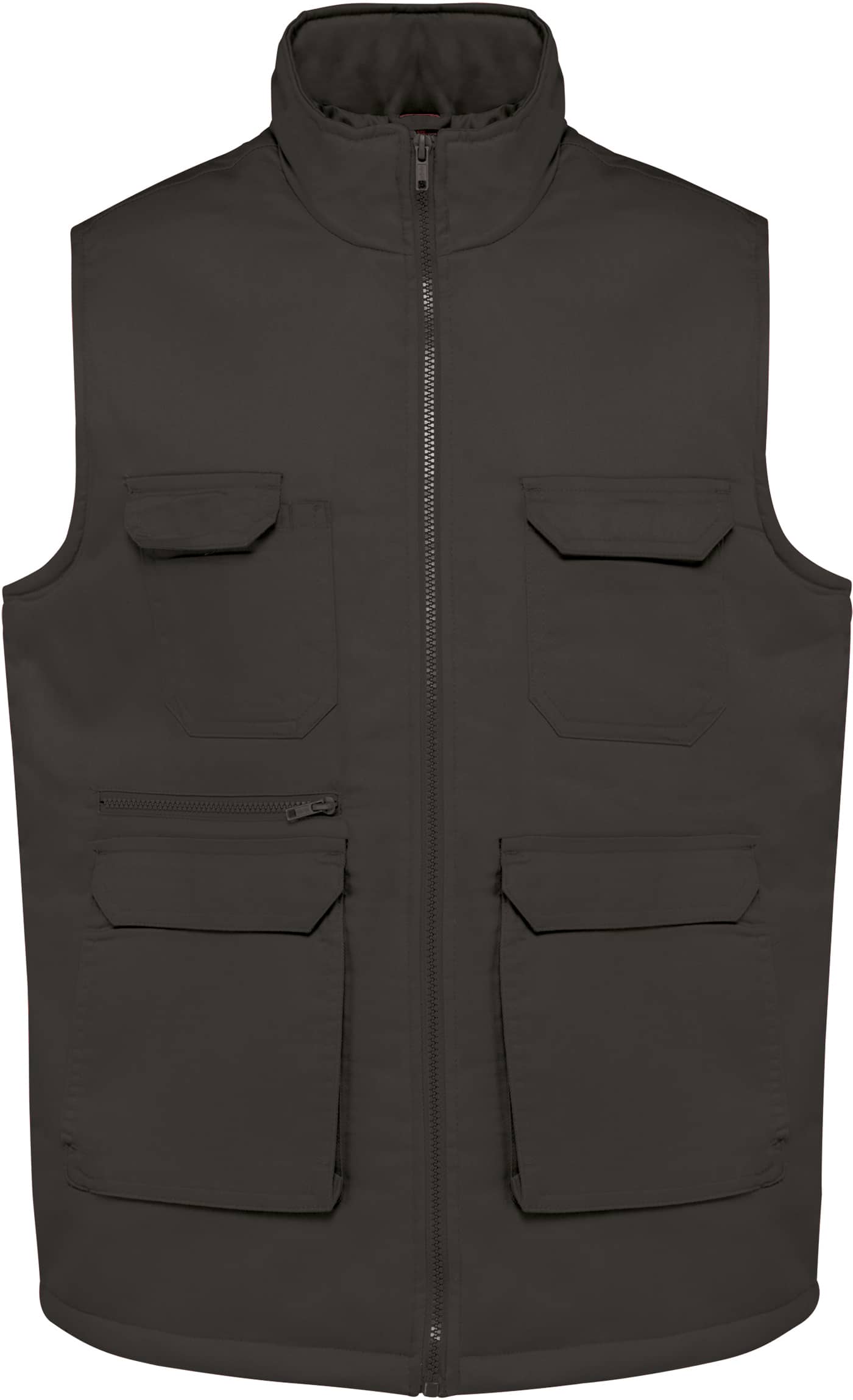 Gefütterte Unisex-Weste aus  Baumwollpolyester 607