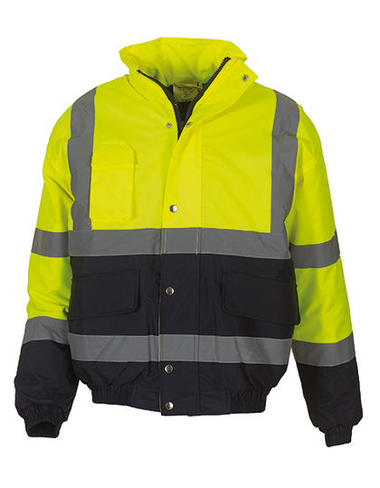 Hi-Vis Two-Tone Bomber Jacket