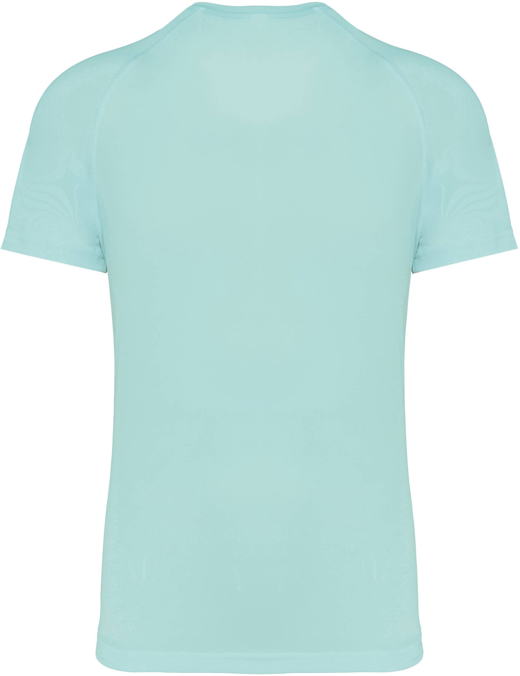 Herren-Sportshirt aus Recyclingmaterial mit Rundhalsausschnitt