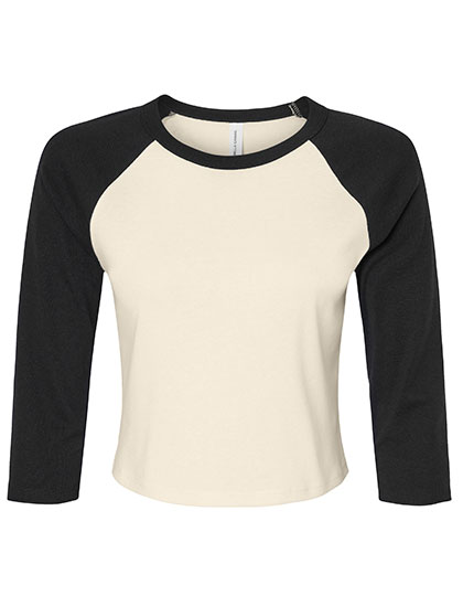 Women´s Micro Rib 3/4 Raglan Baby Tee