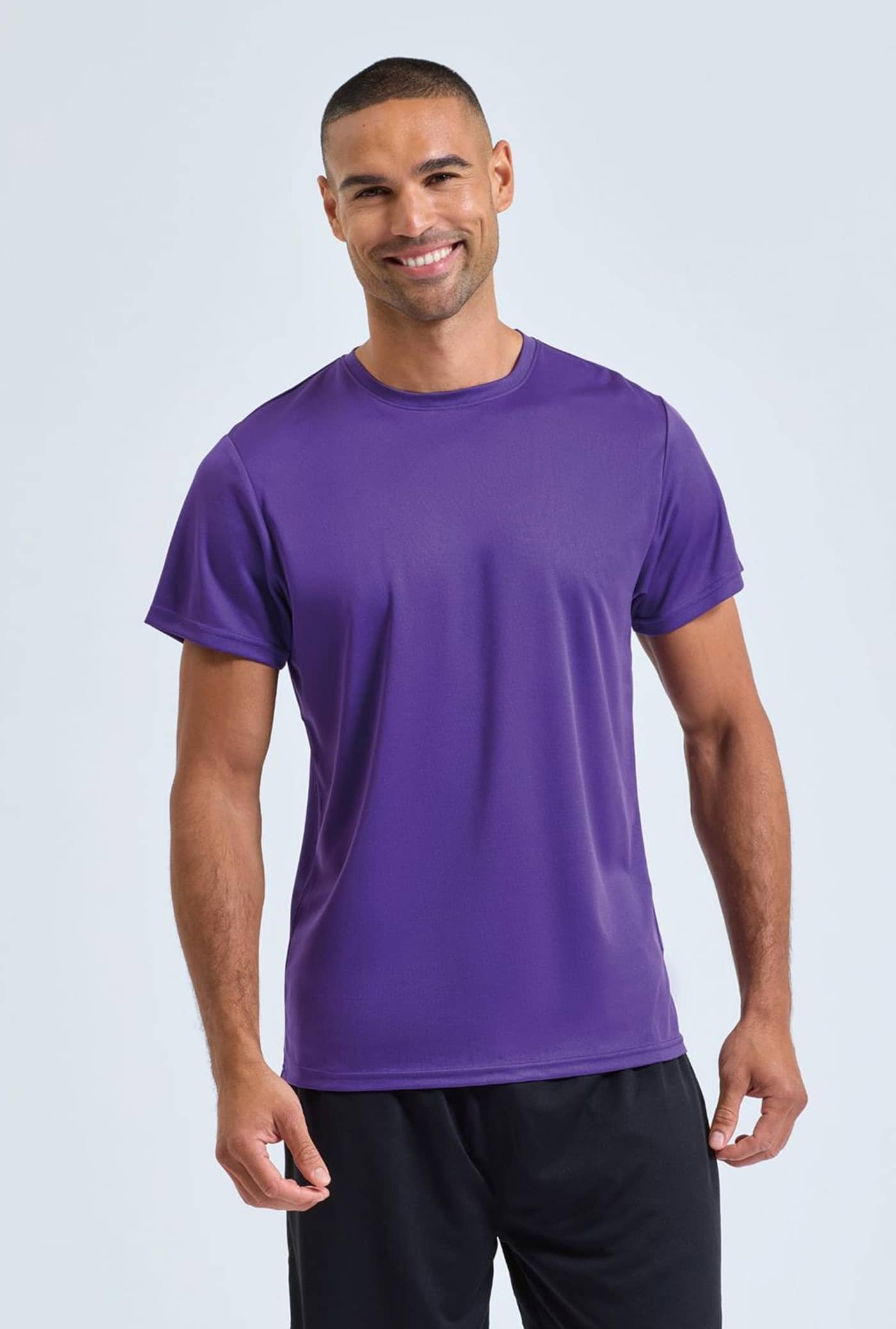 TriDri® Ion-Charge recycled textured tee