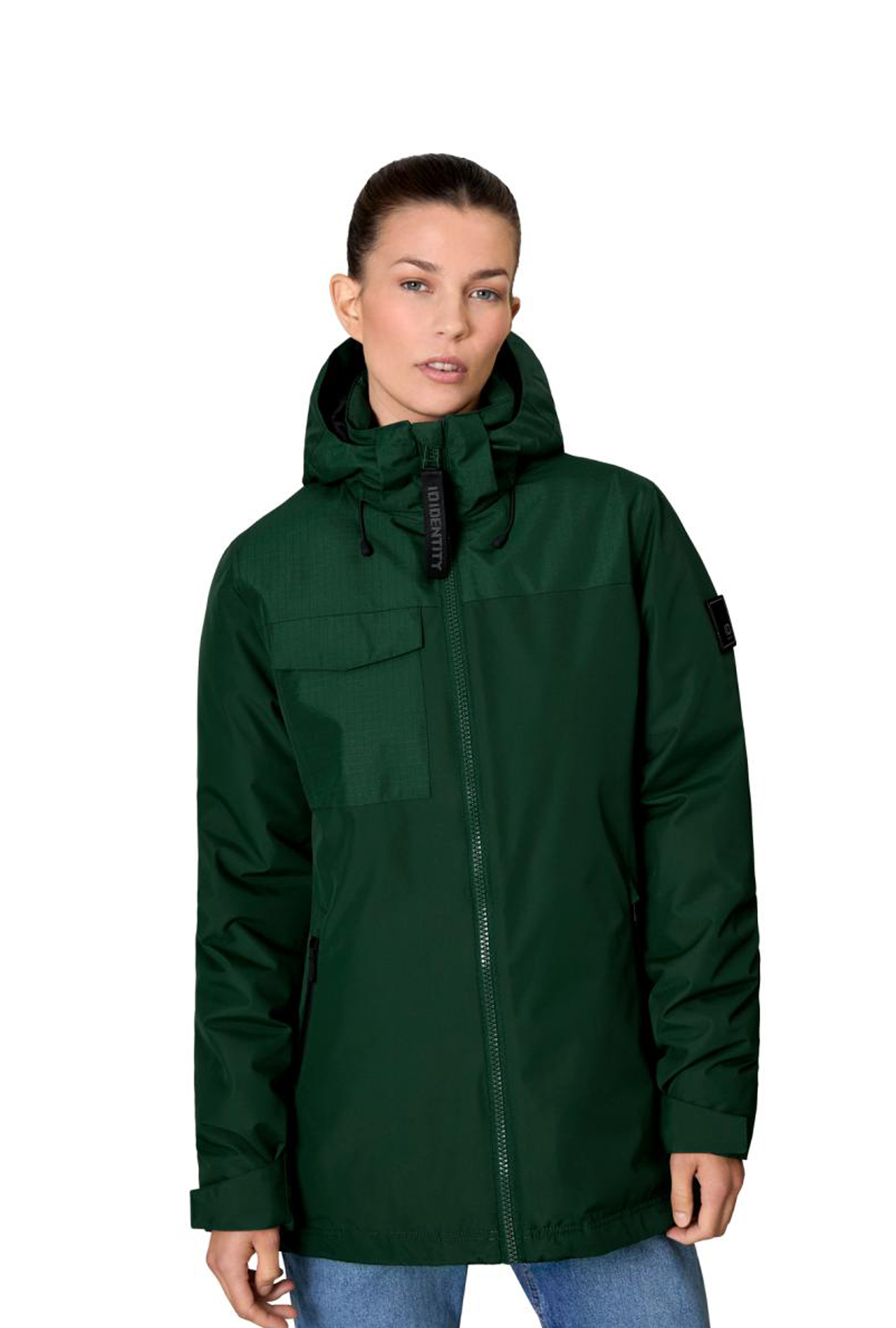 Kapuzen-Winterjacke für Damen