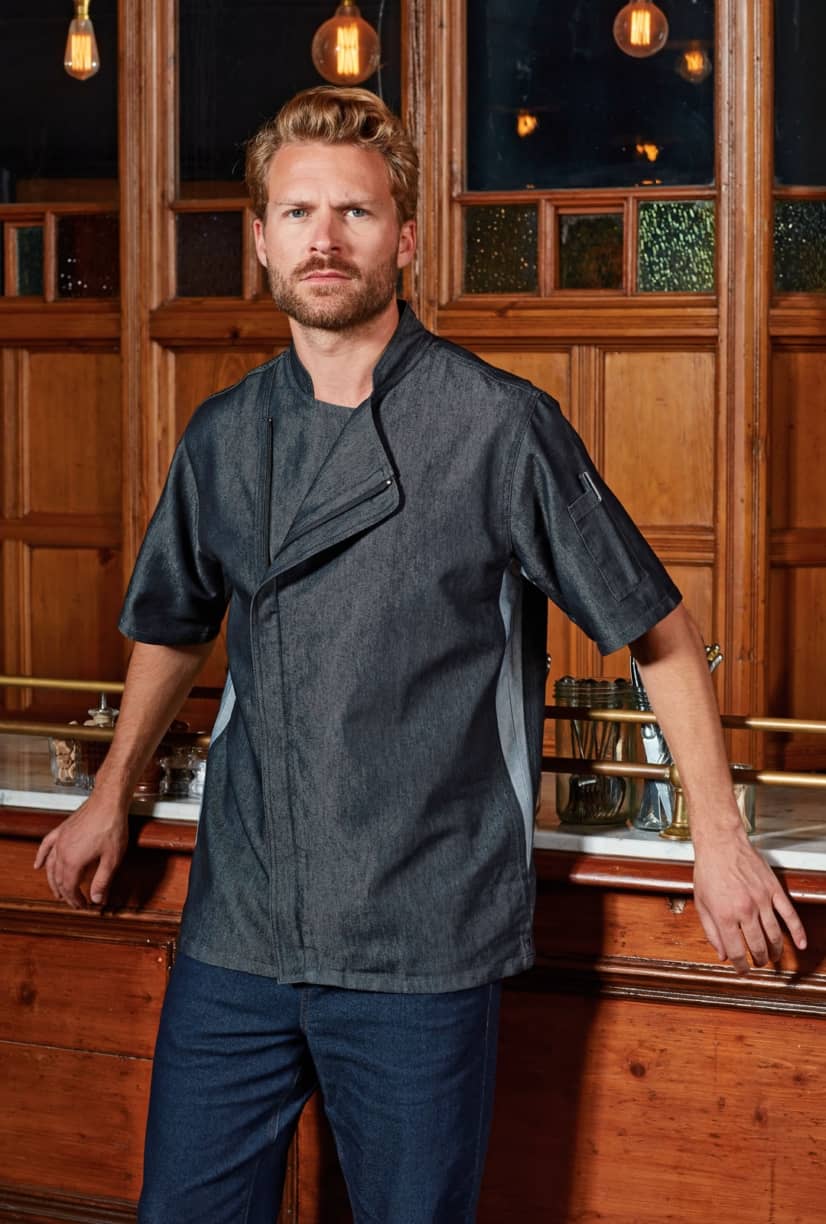 Chef´s Zip-Close Short Sleeve Jacket