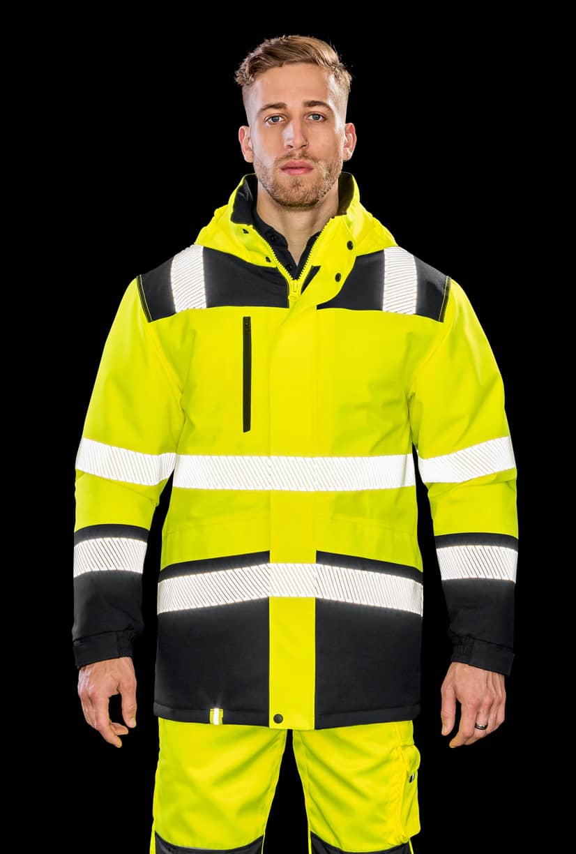 Printable Waterproof Softshell Safety Coat