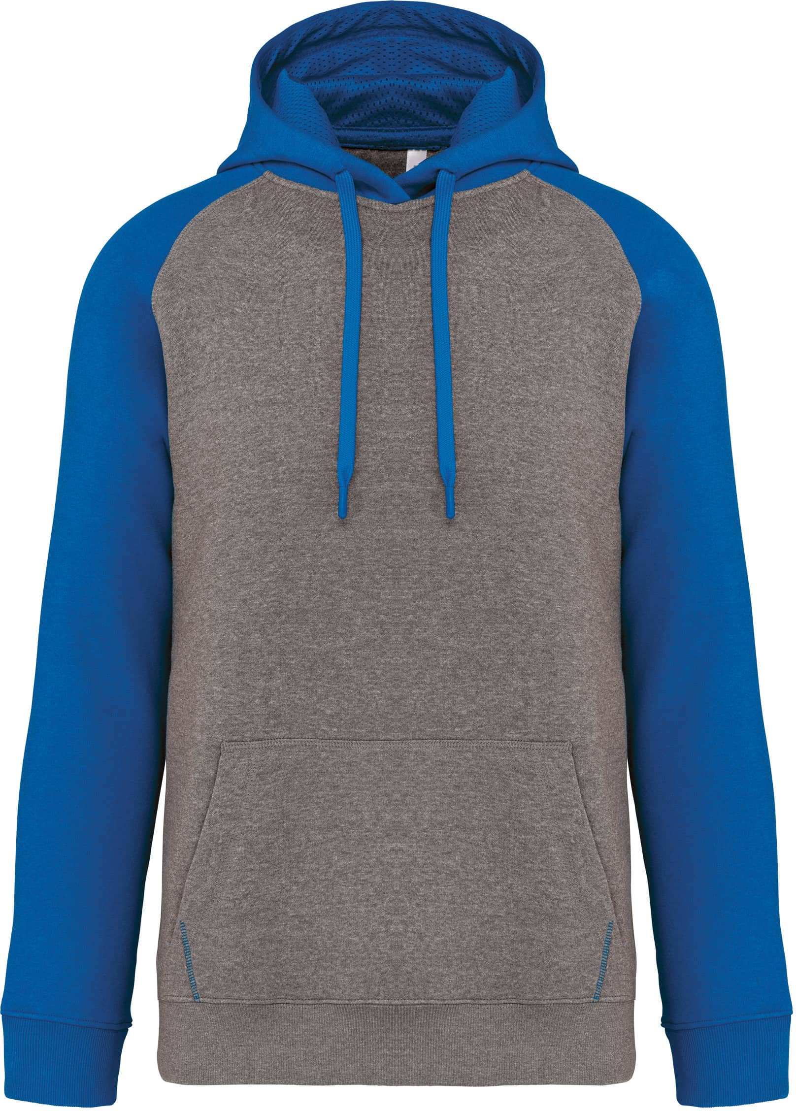 Zweifarbiges Kapuzensweatshirt für Erwachsene