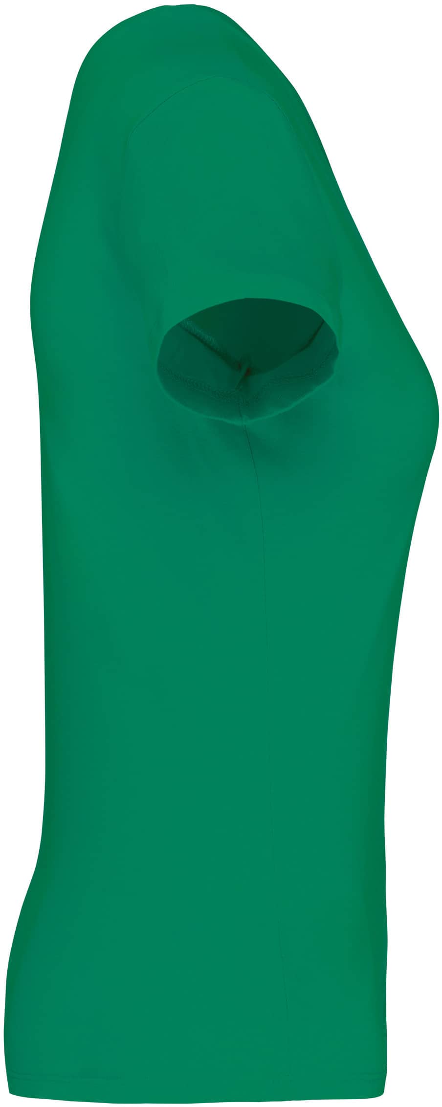 Ladies` Short-sleeved V-Neck T-Shirt