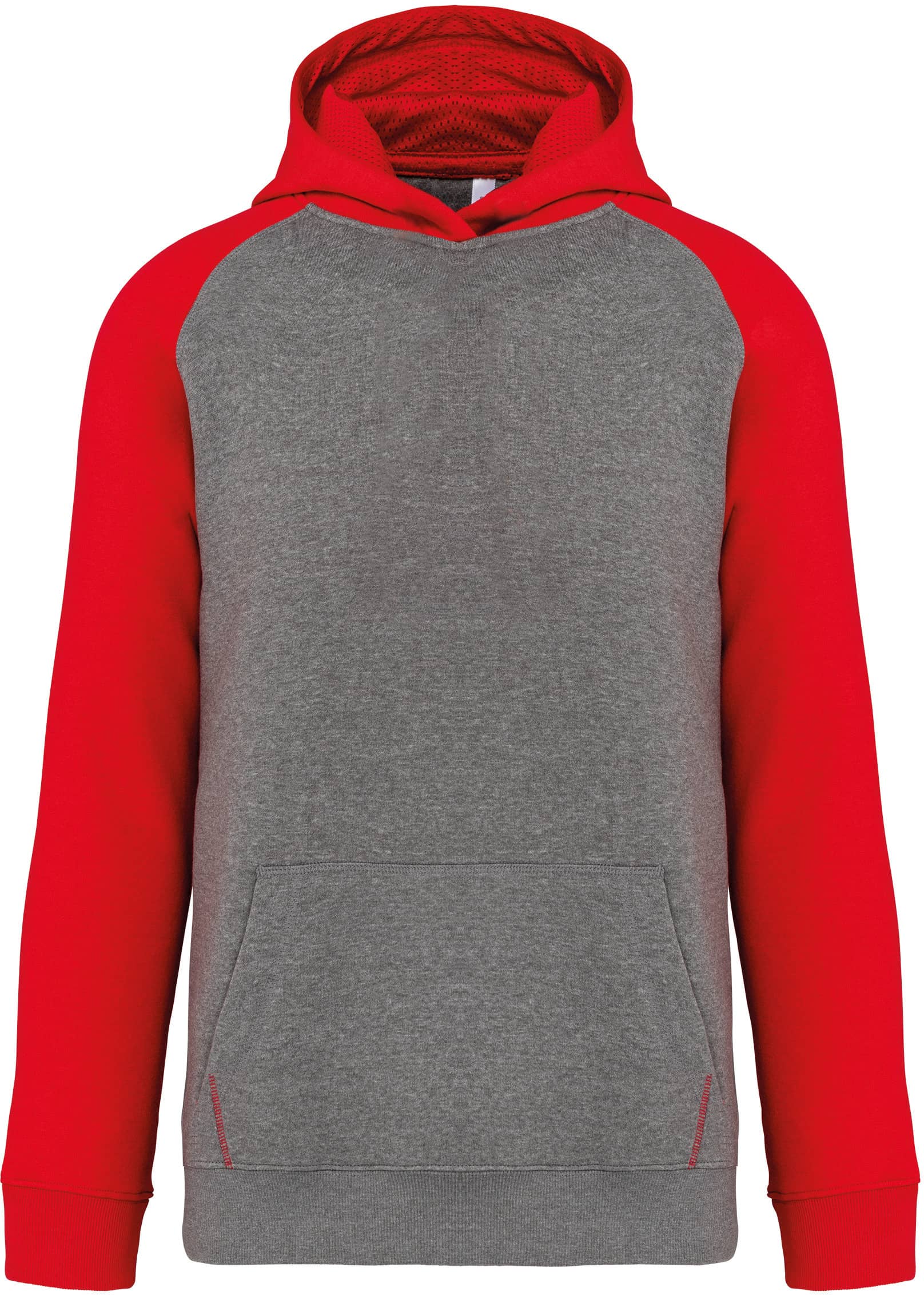 Zweifarbiges Kapuzensweatshirt für Kinder