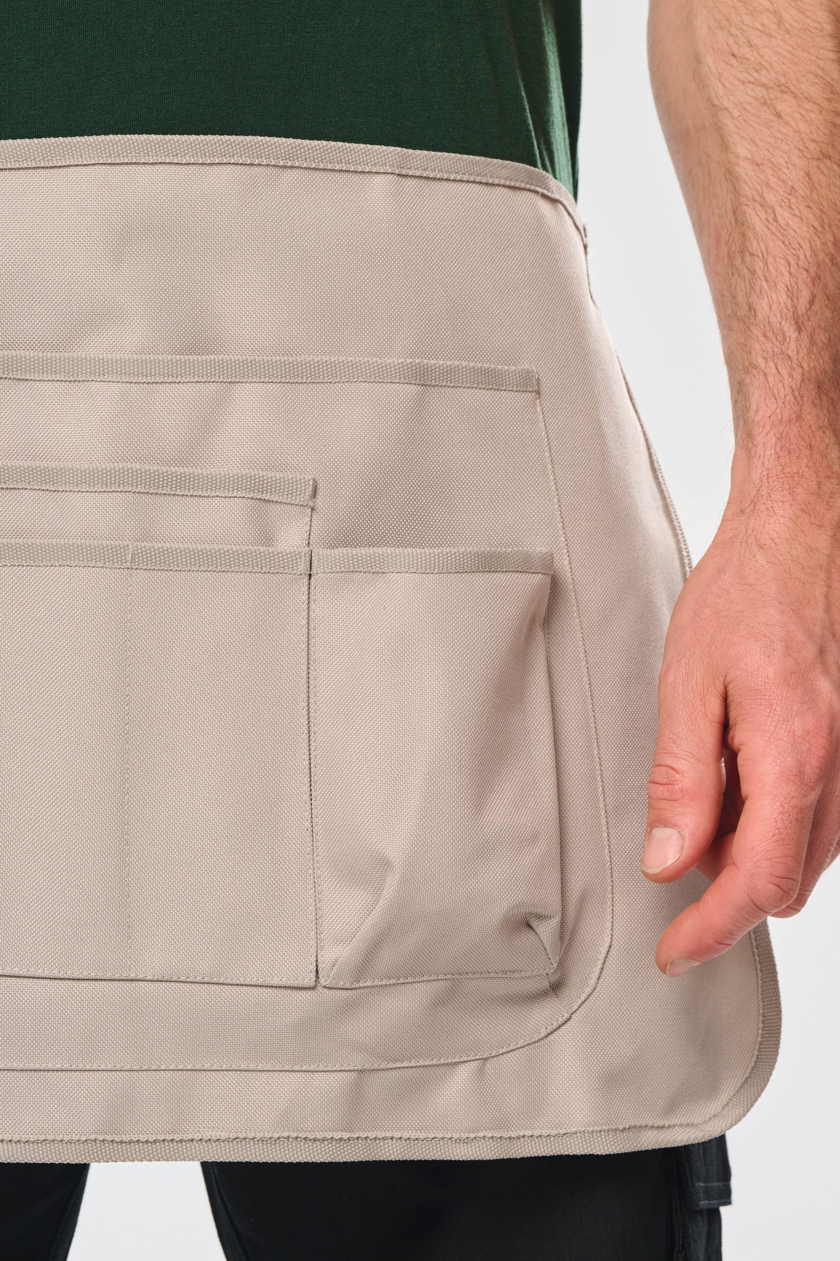Kurze umweltfreundliche Unisex-Gärtnerschürze
