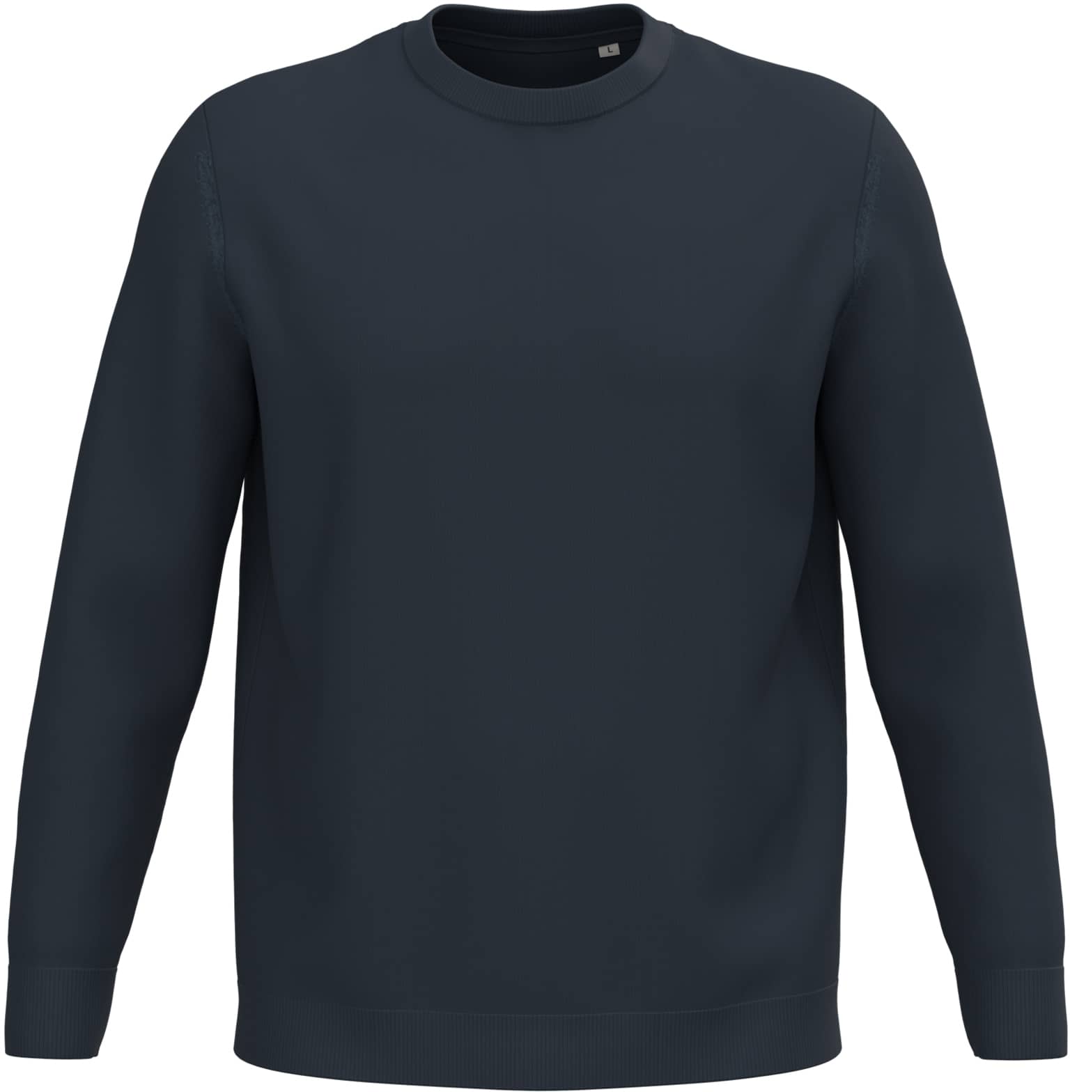 Umweltfreundlicher Herrenpullover mit Rundhalsausschnitt