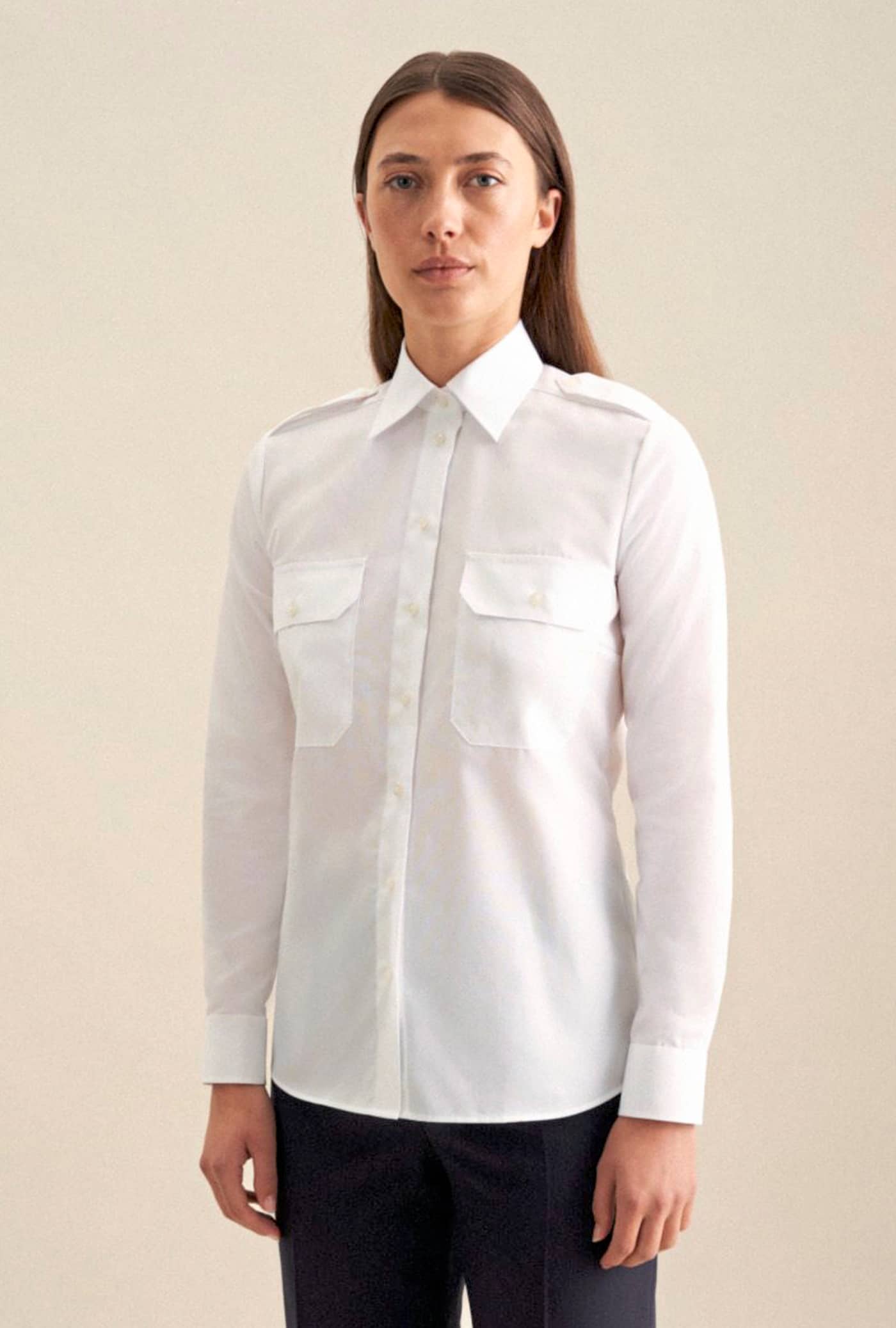 Women´s Pilot Blouse Regular Fit Longsleeve