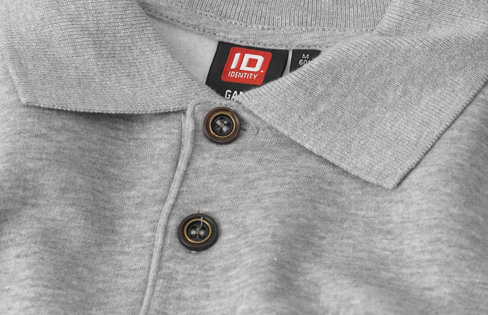 Klassisches Polo-Sweatshirt