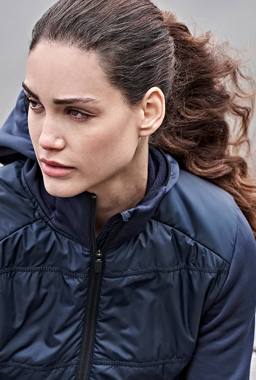 Women´s Hybrid-Stretch Hooded Jacket