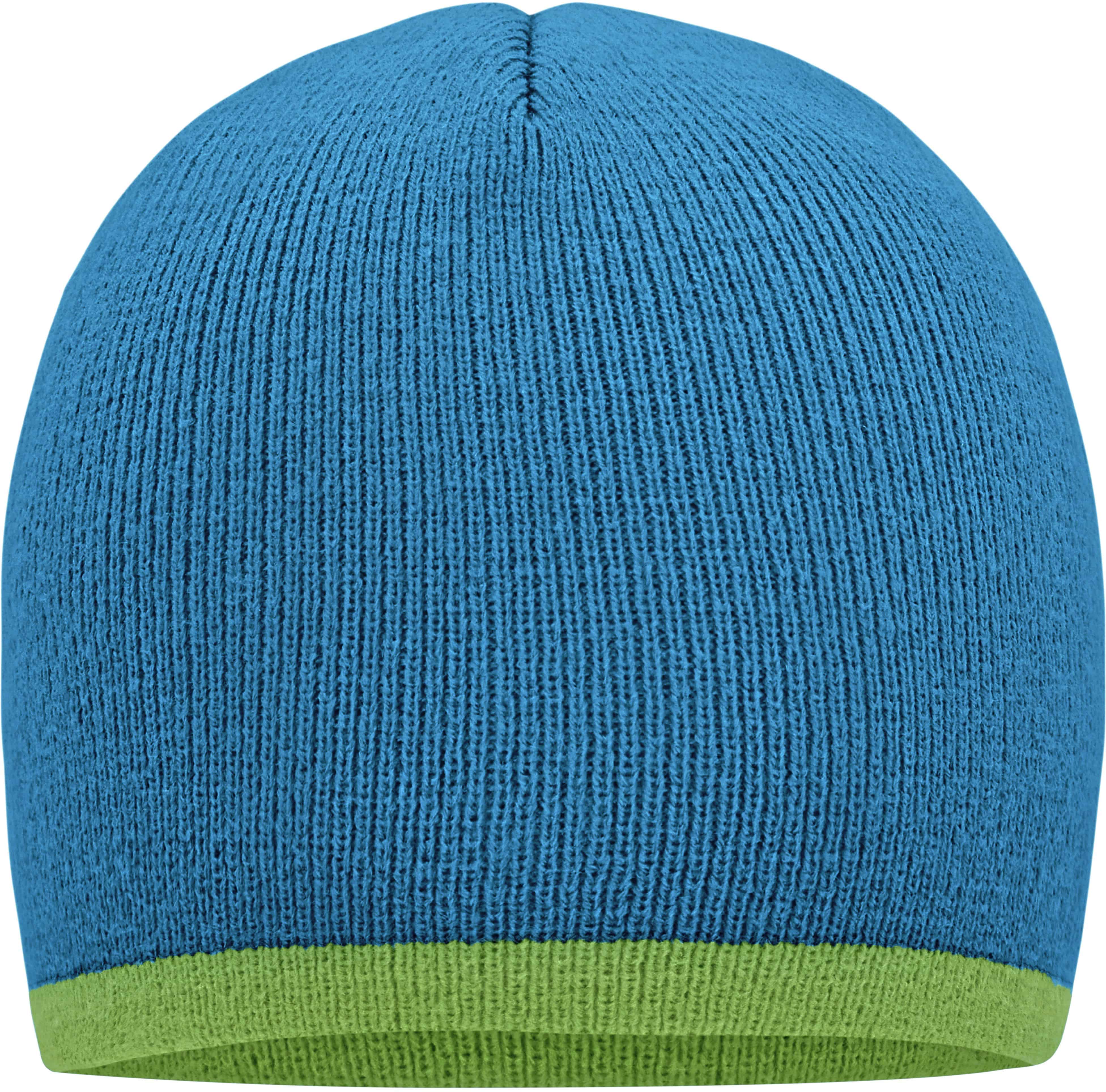 Beanie With Contrasting Border