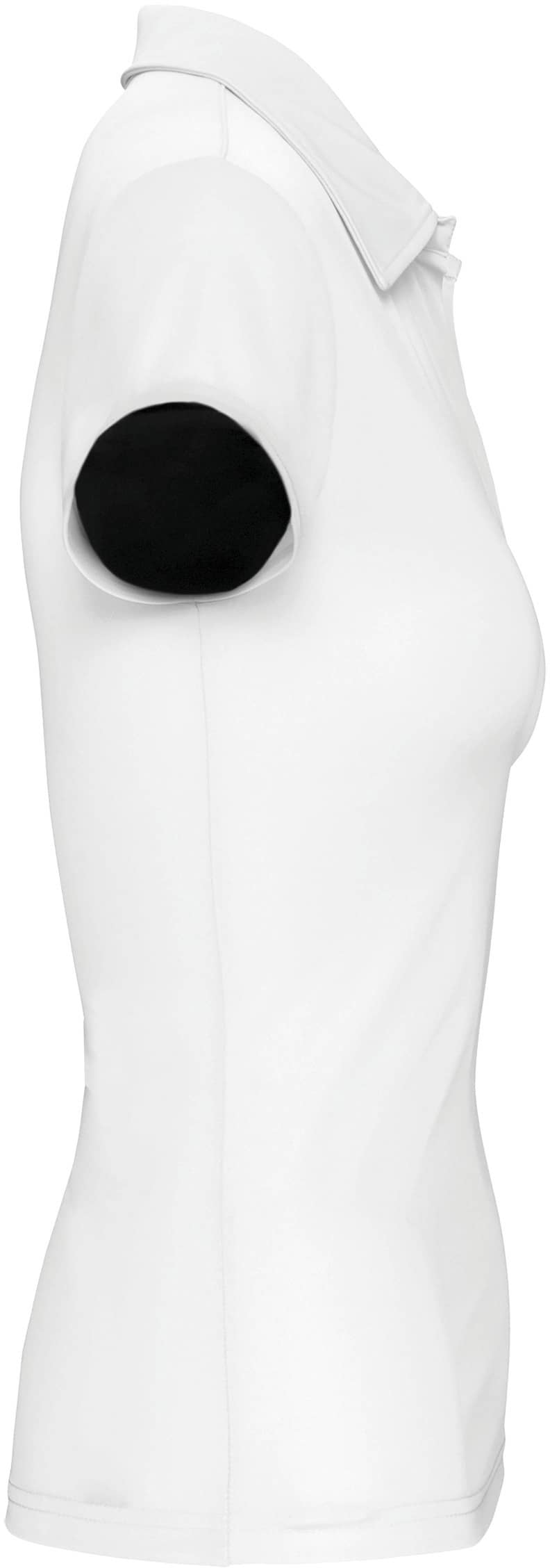 Damen Sport Funktions-Poloshirt - White